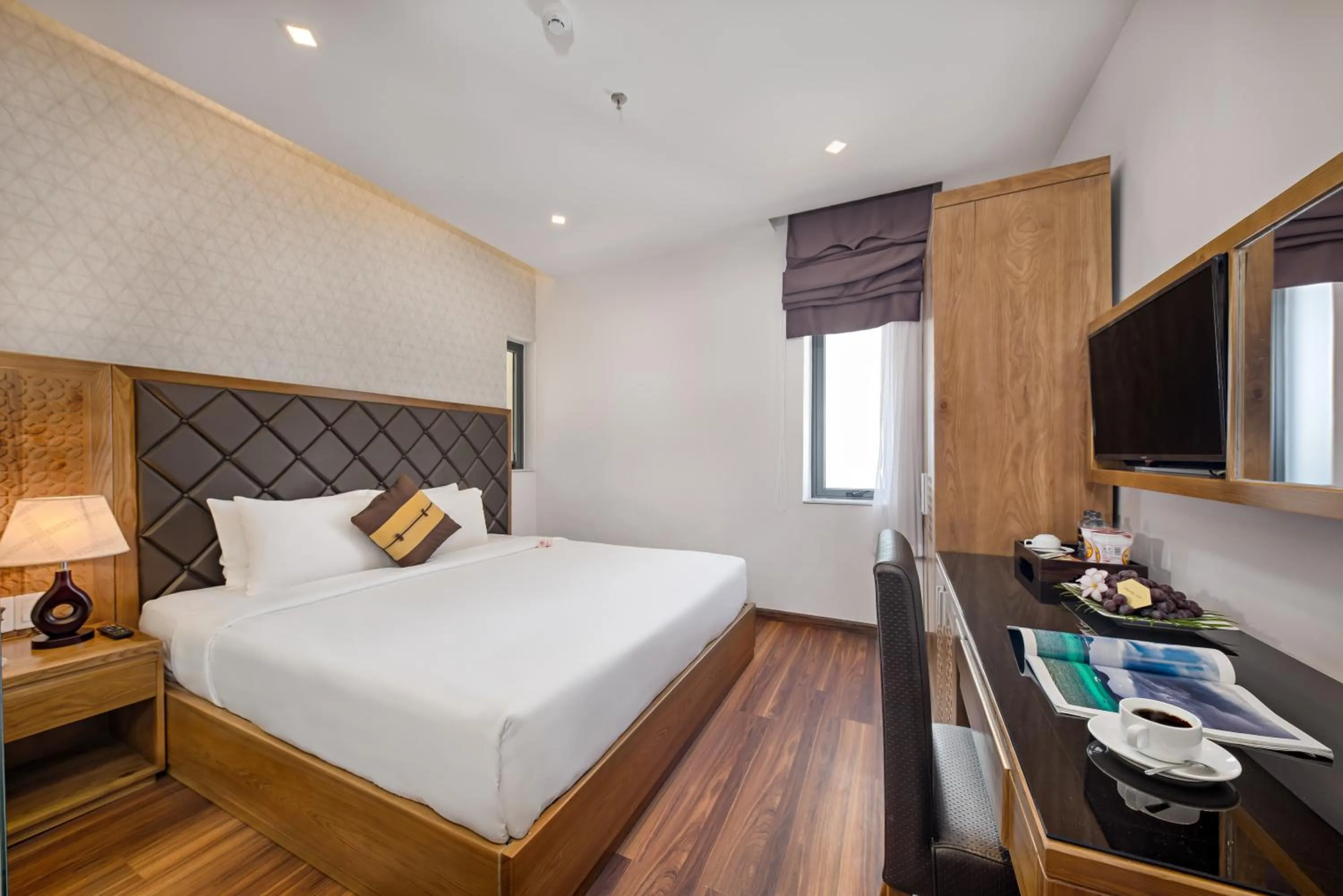 Bed in Grand Sunrise 3 Hotel & Spa Da Nang