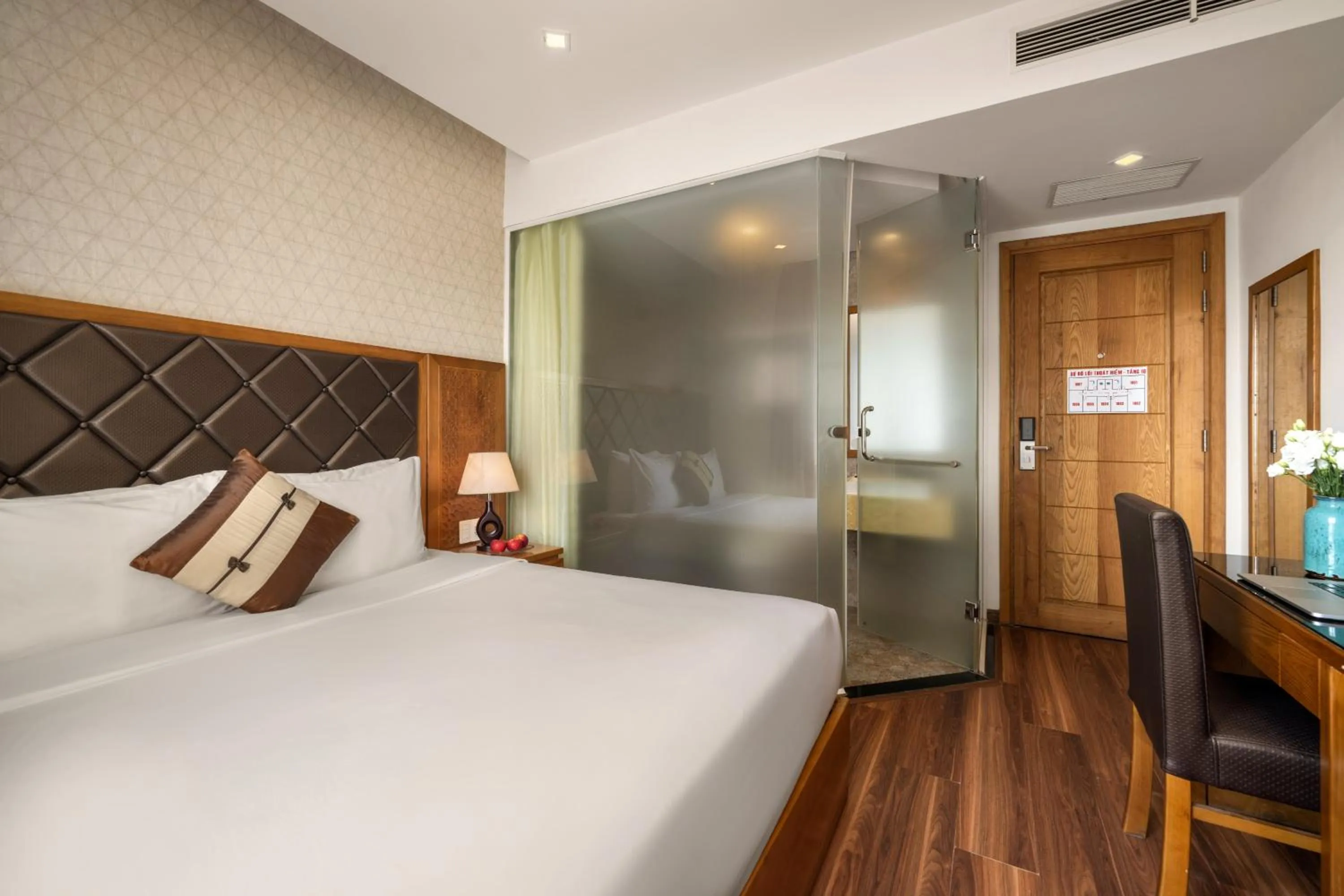 Bed in Grand Sunrise 3 Hotel & Spa Da Nang