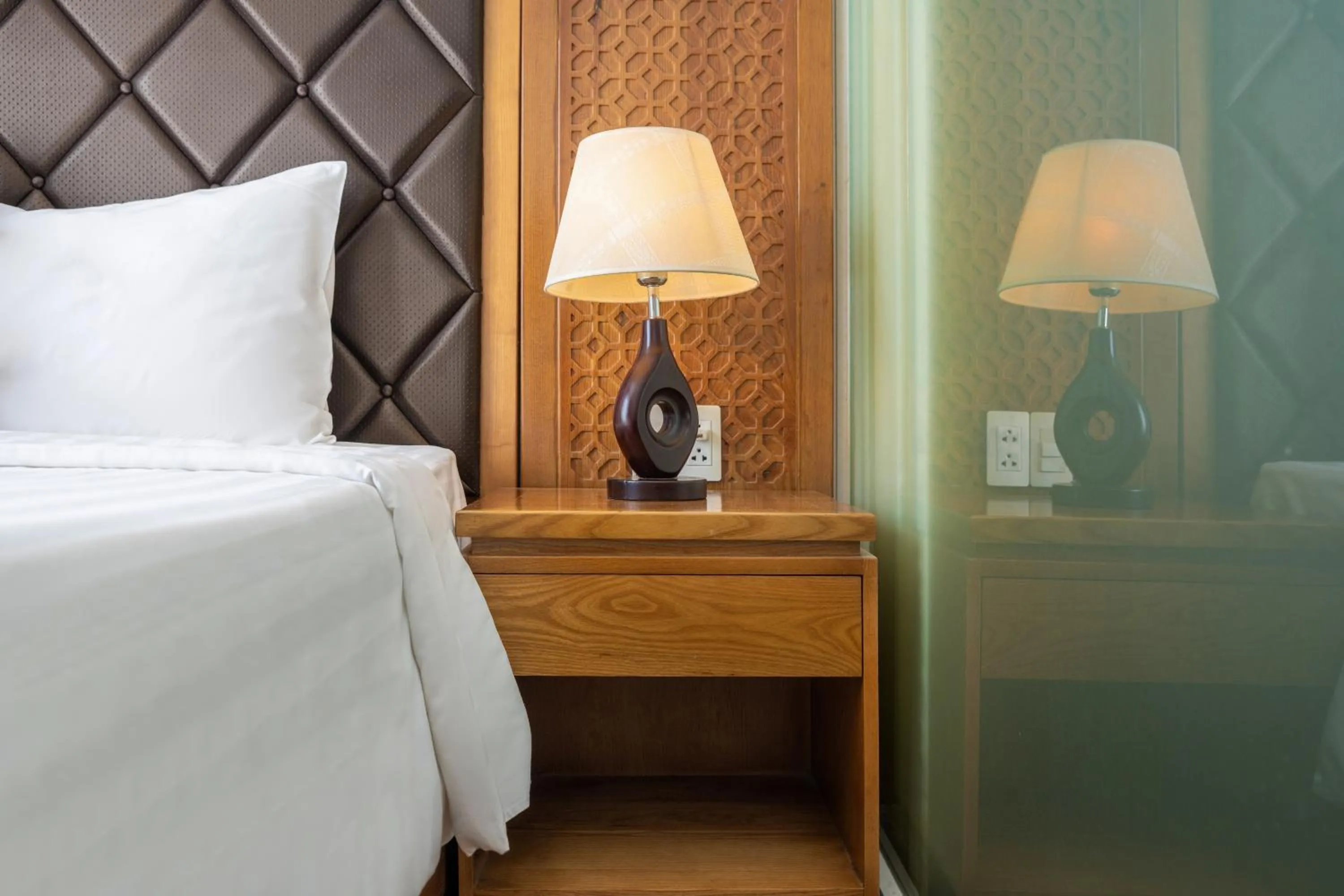 Decorative detail, Bed in Grand Sunrise 3 Hotel & Spa Da Nang