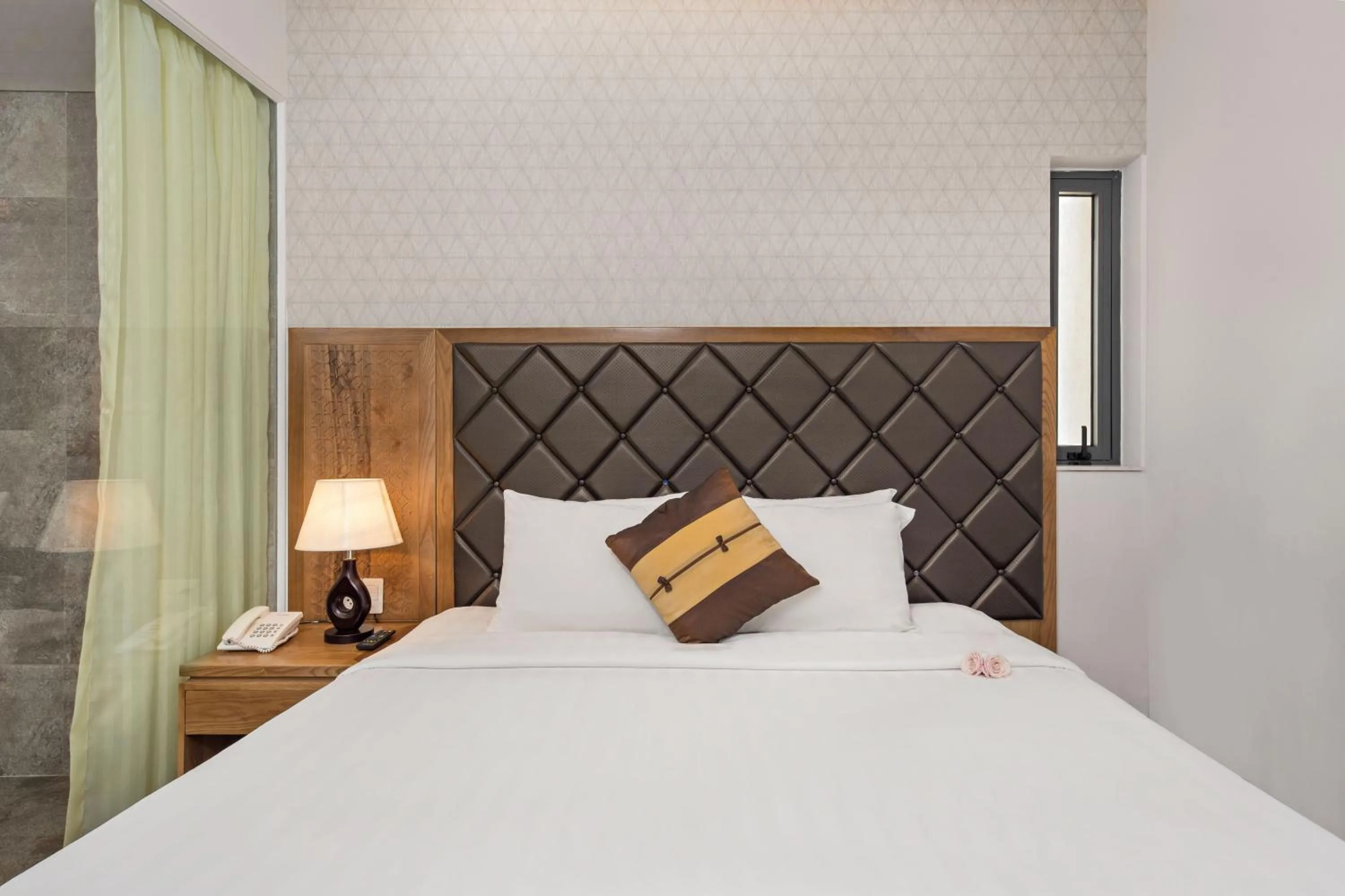 Bed in Grand Sunrise 3 Hotel & Spa Da Nang