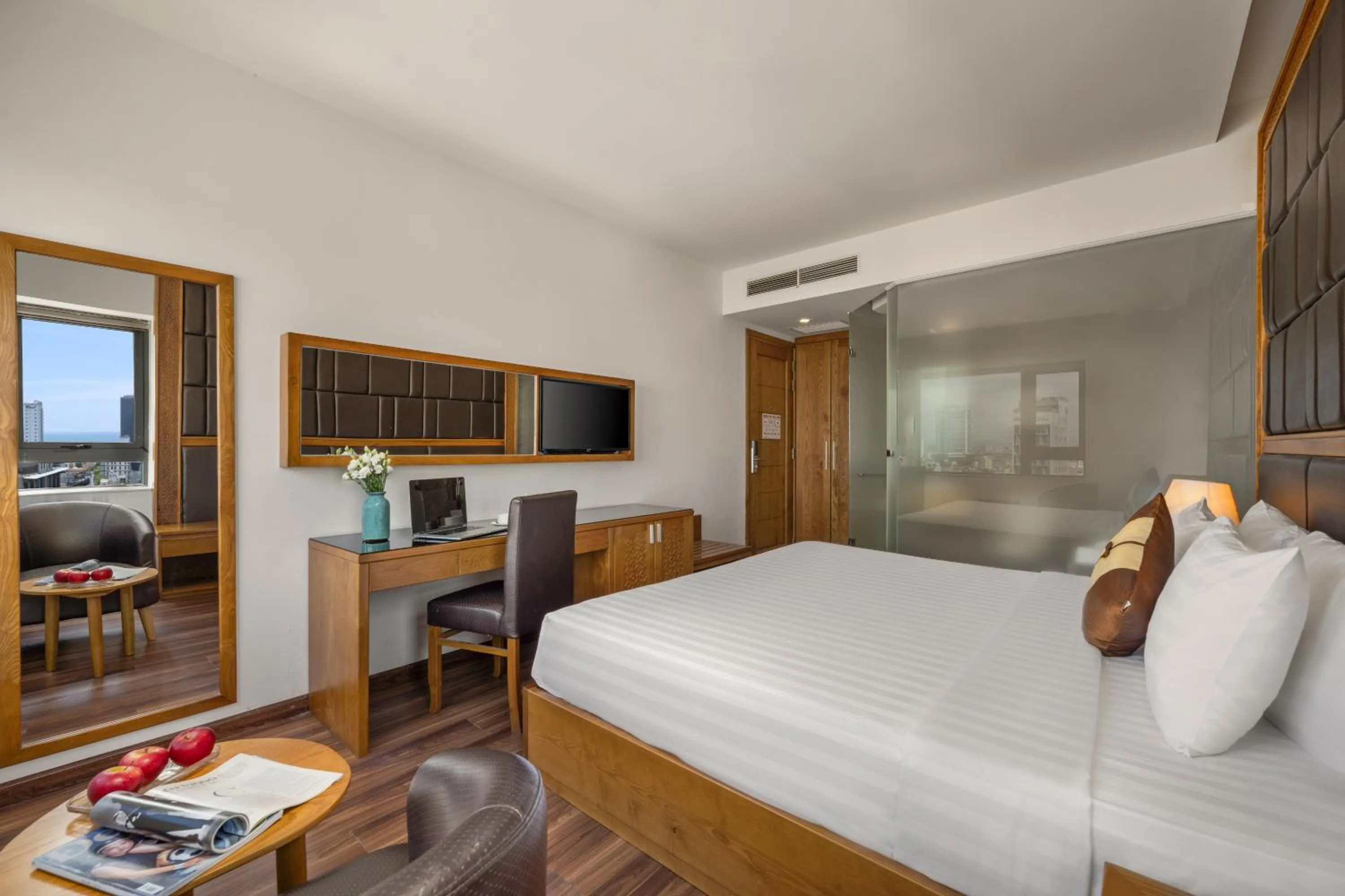 Bed in Grand Sunrise 3 Hotel & Spa Da Nang