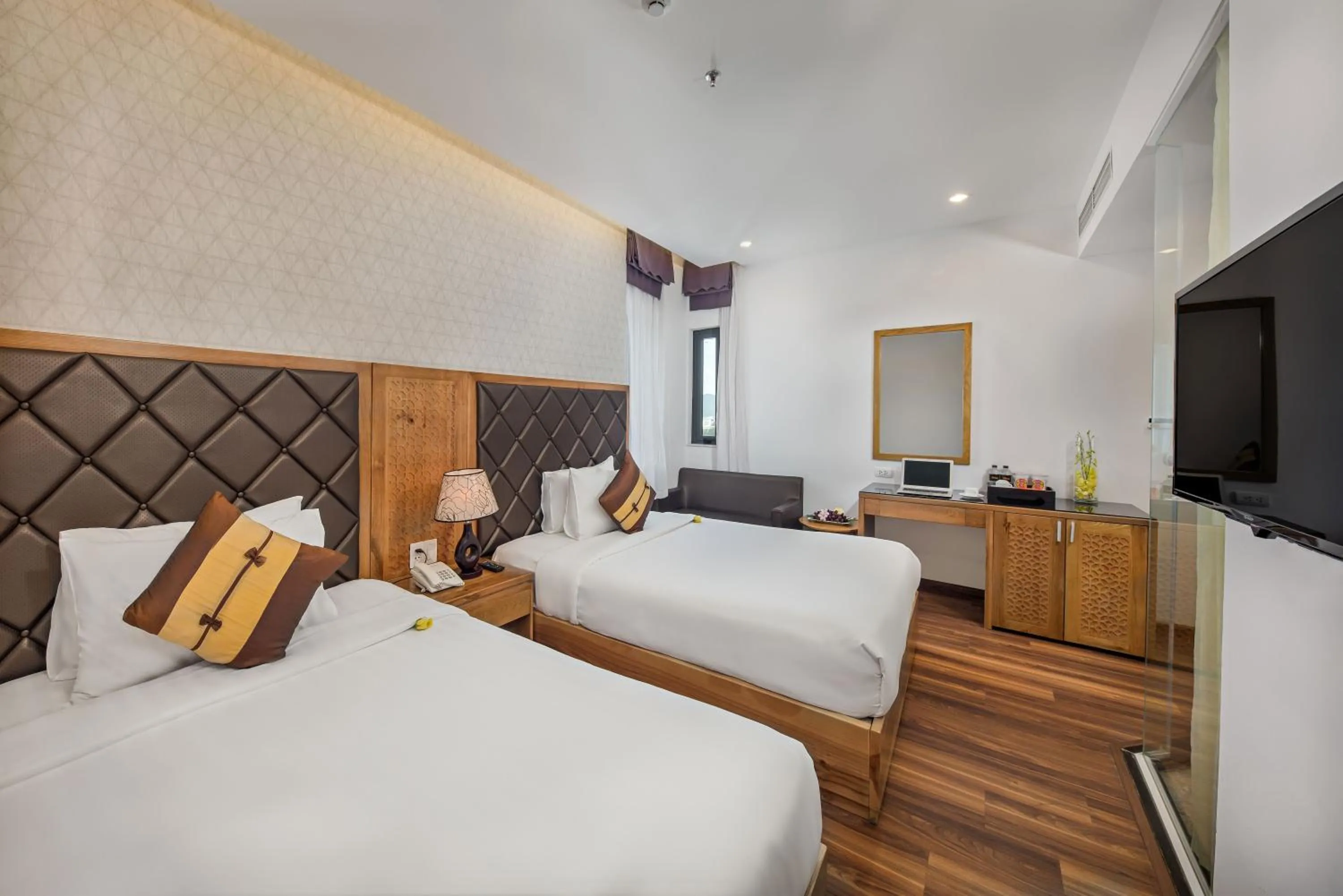 Bed in Grand Sunrise 3 Hotel & Spa Da Nang