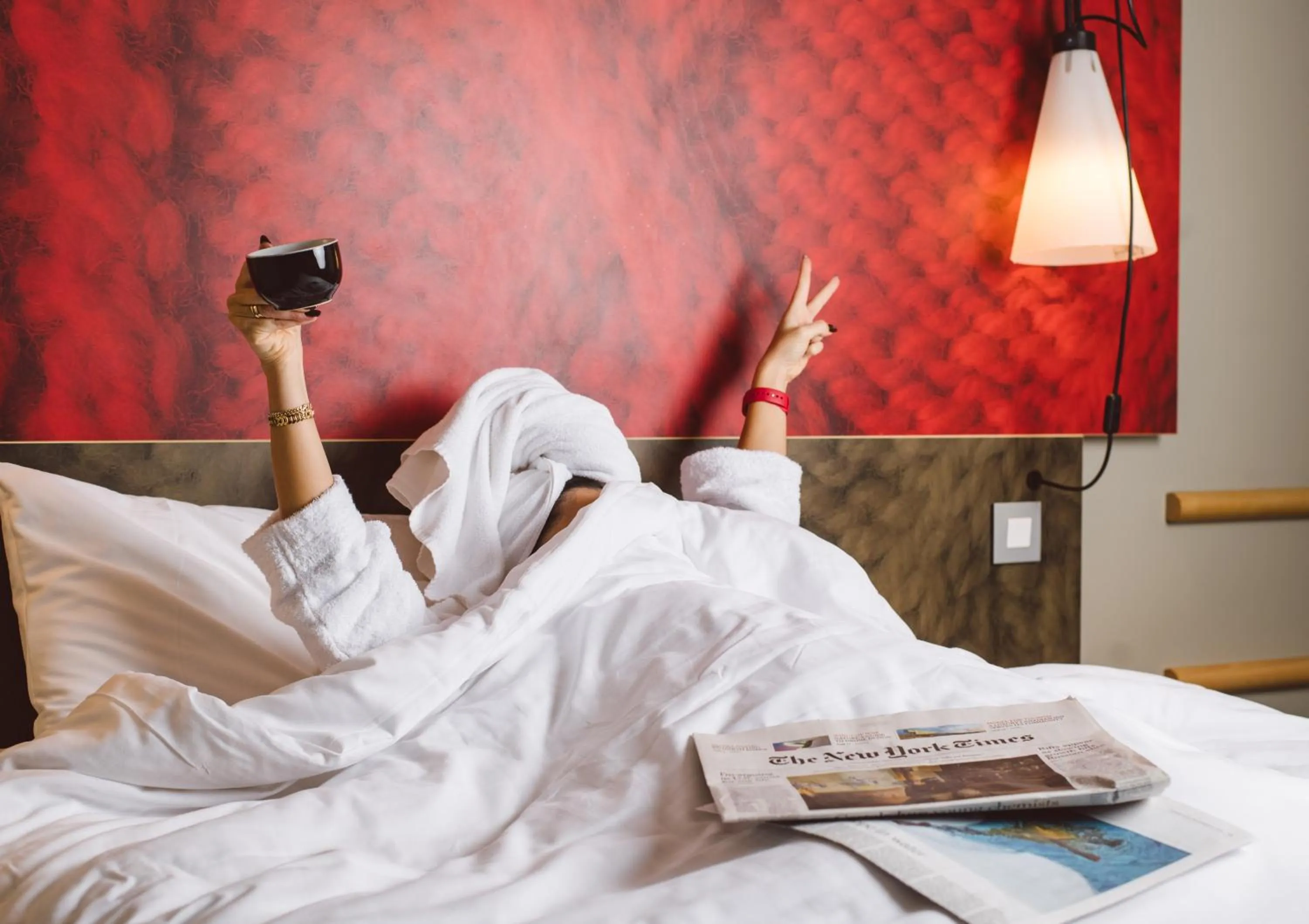 Bed in ibis London Excel-Docklands