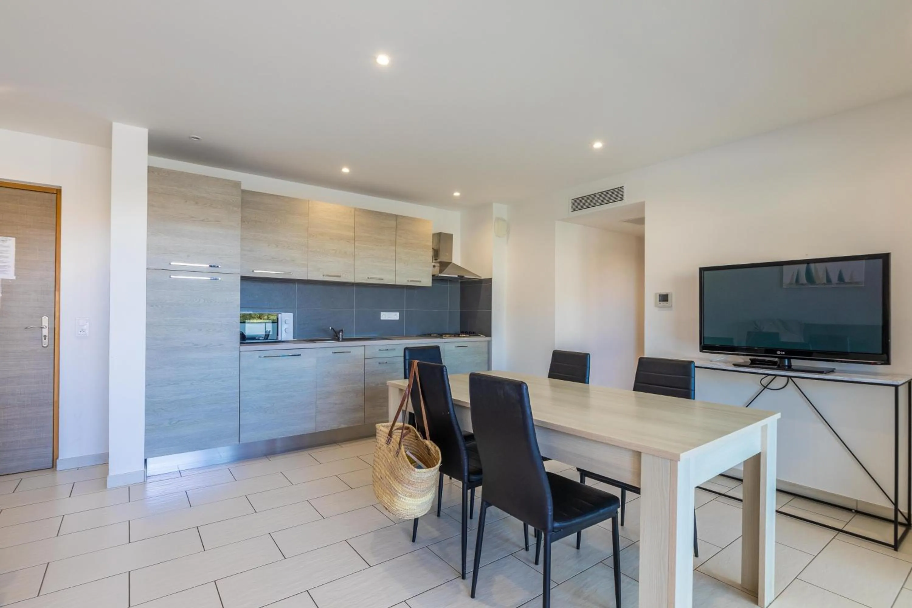 Seating area in Les Alizés Résidence & Spa