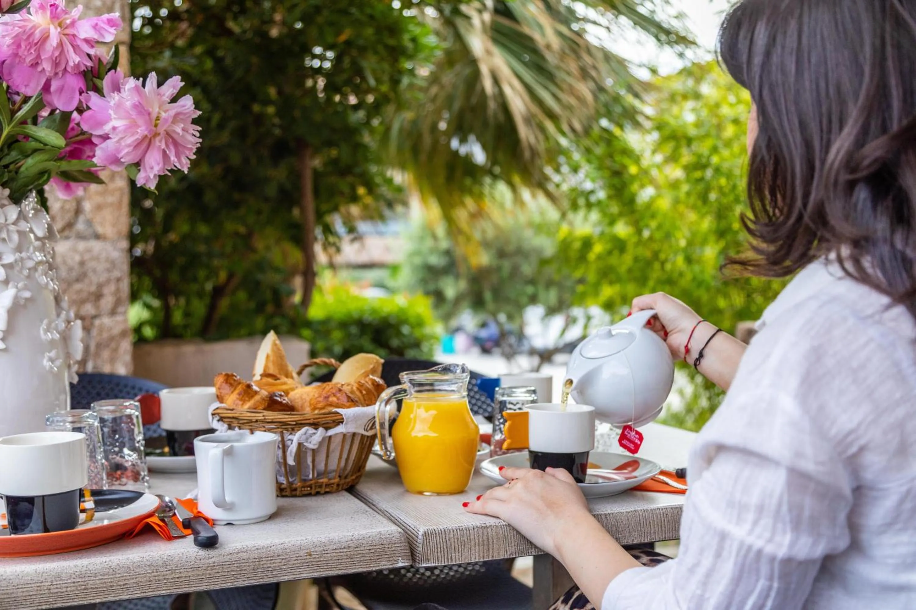 Breakfast in Les Alizés Résidence & Spa
