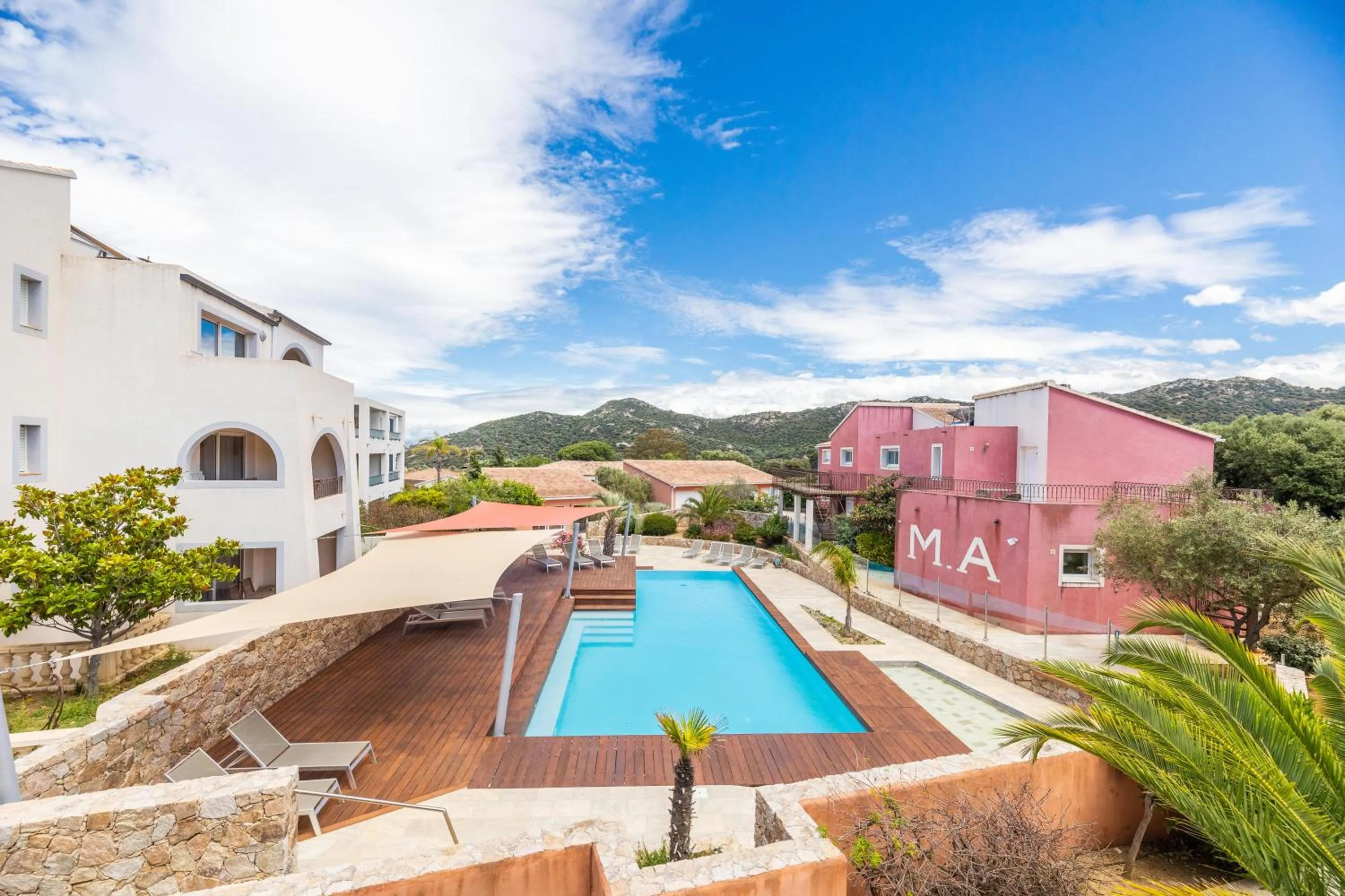 Swimming pool in Les Alizés Résidence & Spa