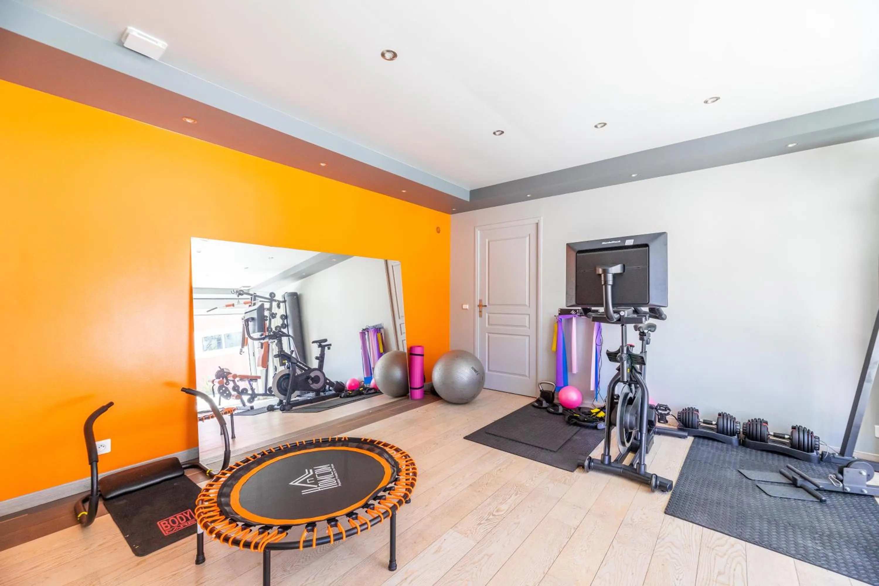 Fitness centre/facilities in Les Alizés Résidence & Spa