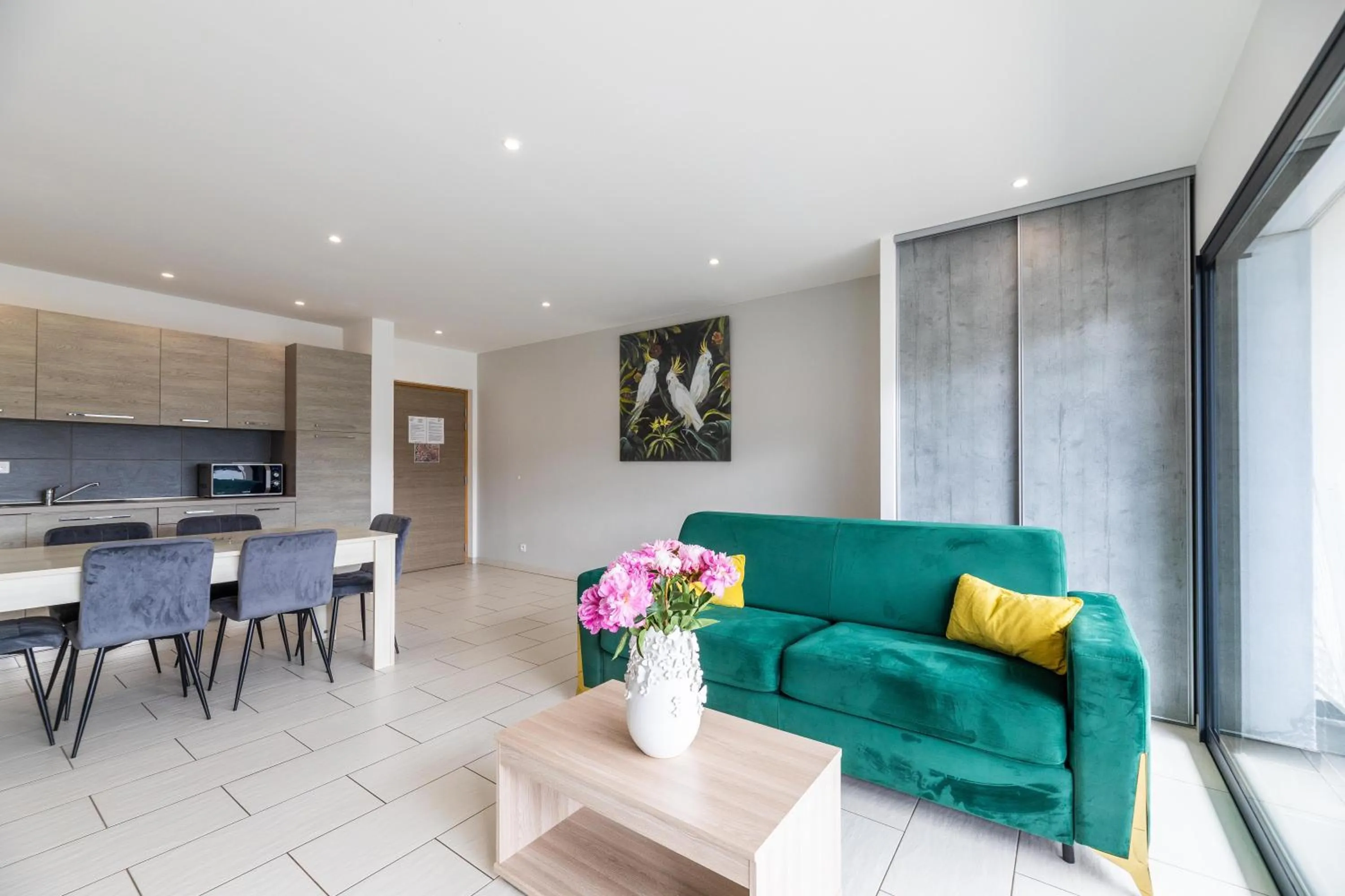 Living room in Les Alizés Résidence & Spa