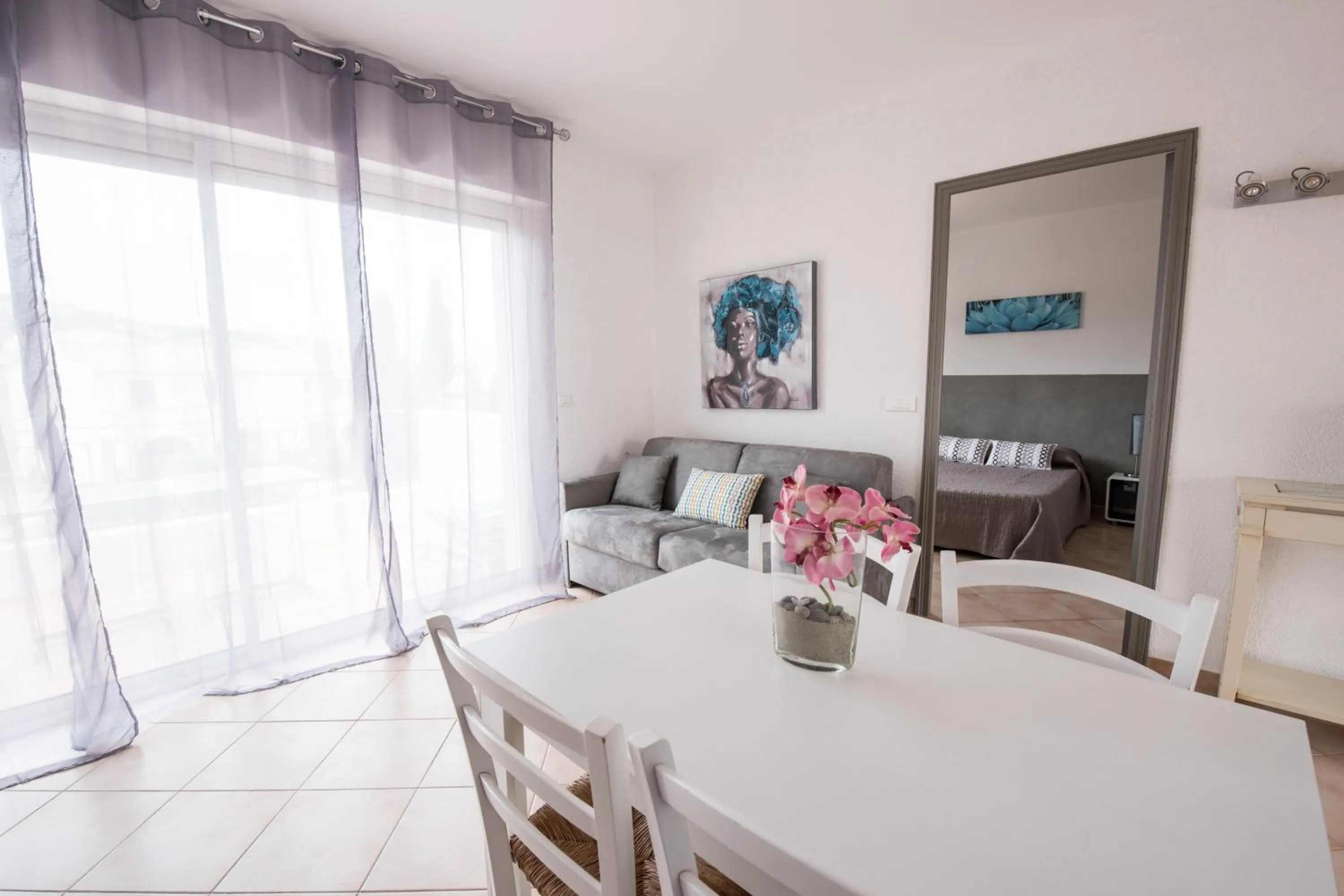 Living room in Les Alizés Résidence & Spa