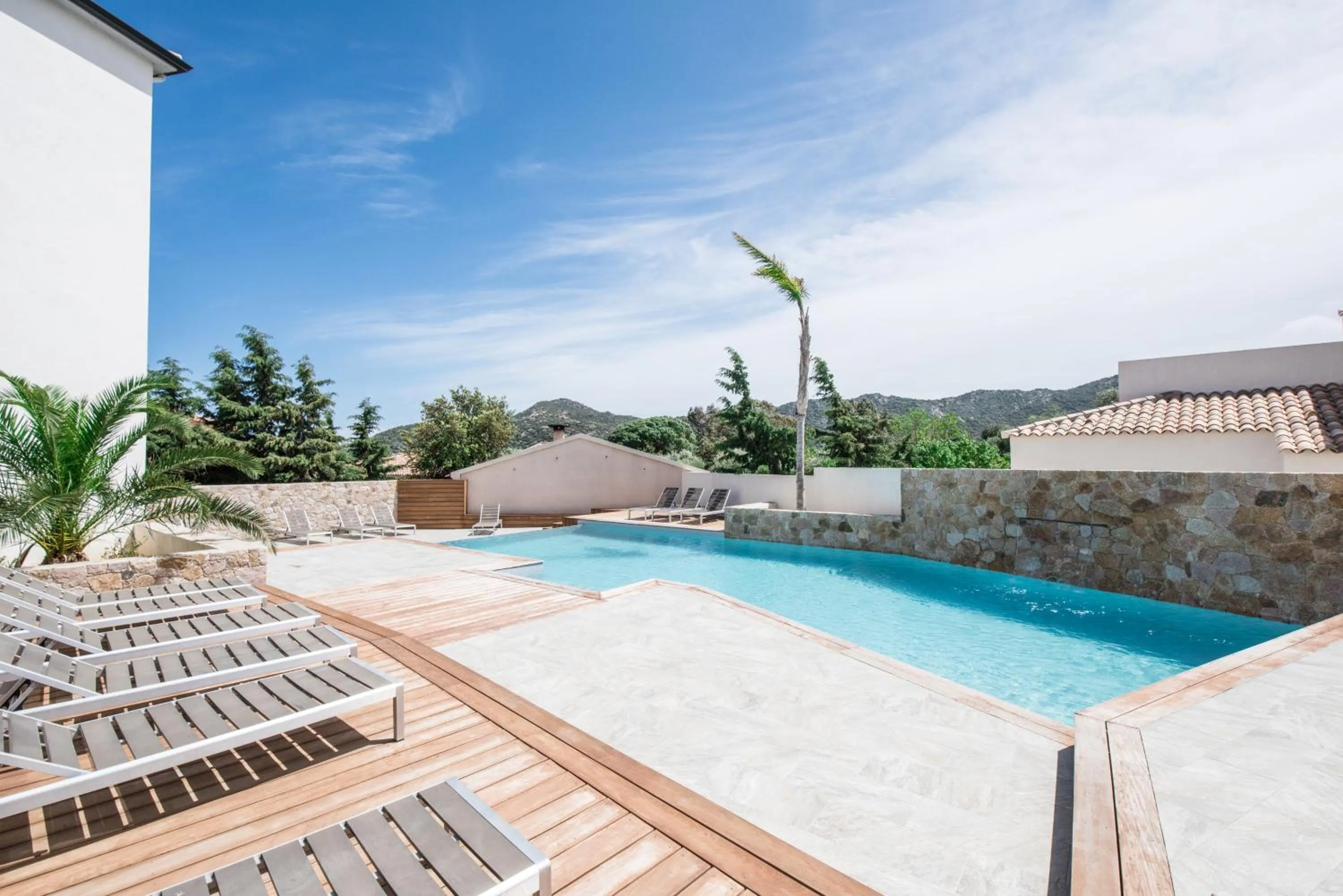 Swimming pool in Les Alizés Résidence & Spa