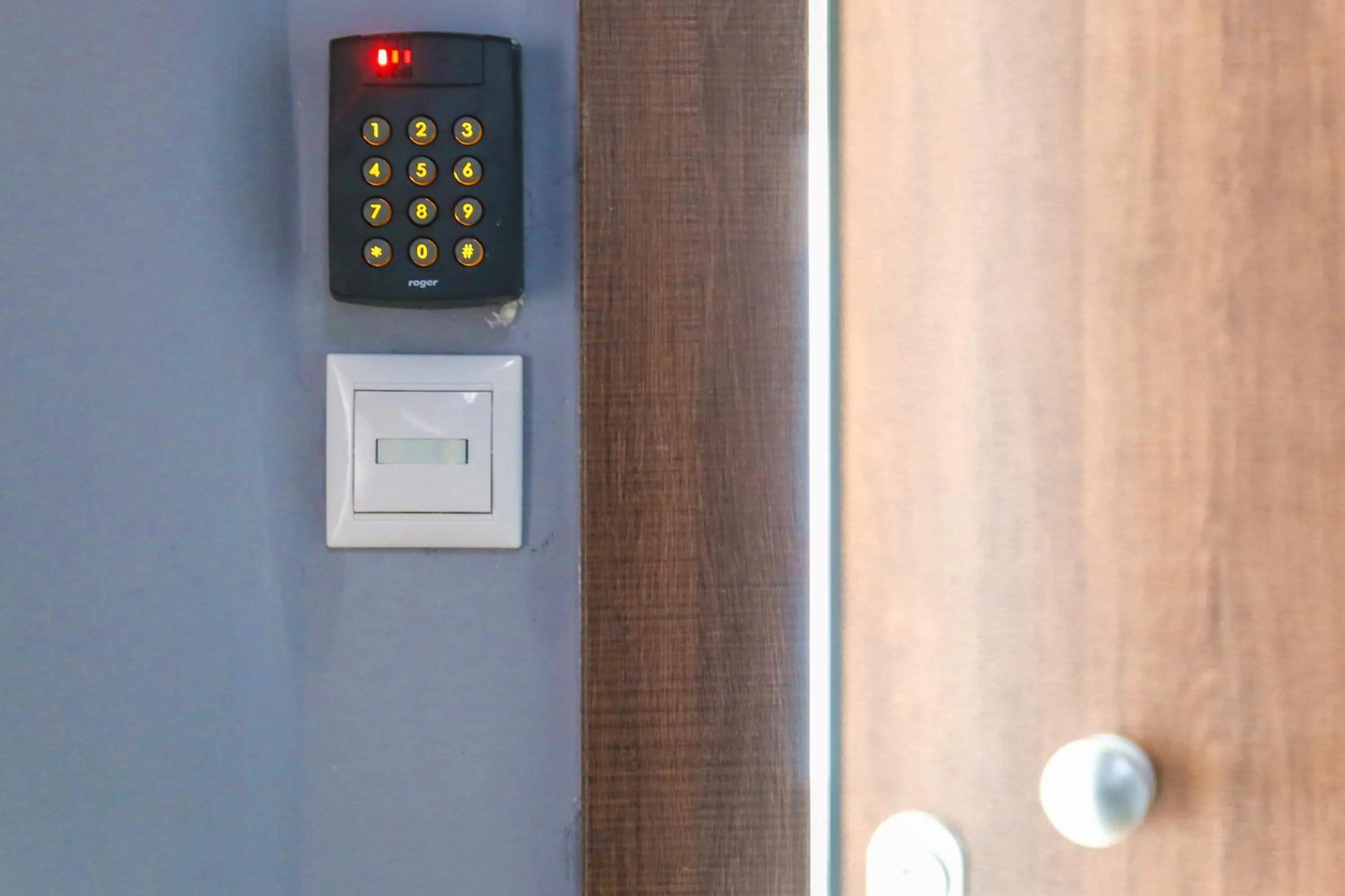 Facade/entrance in Muses Residence