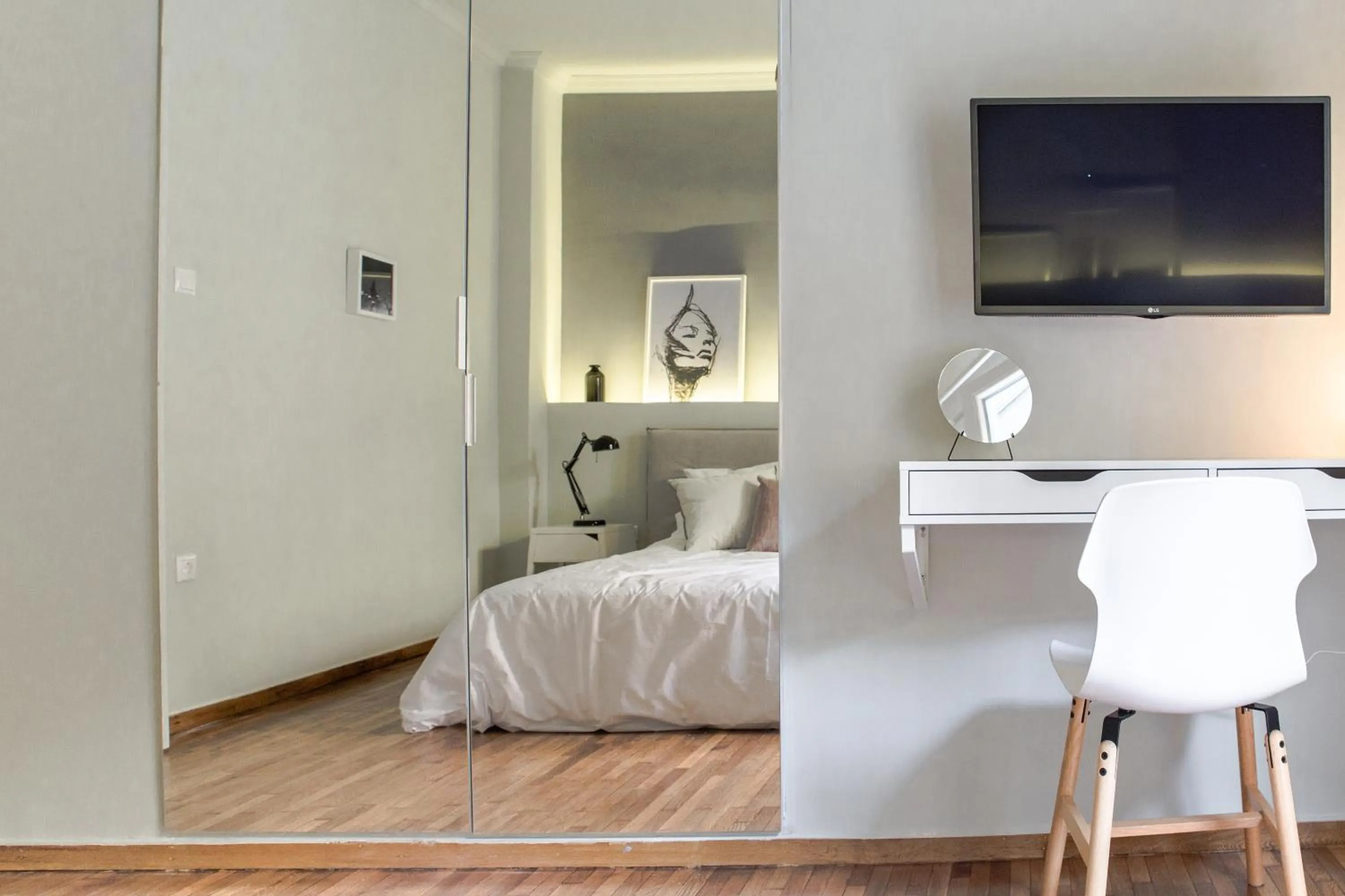 TV and multimedia, Bed in Muses Residence