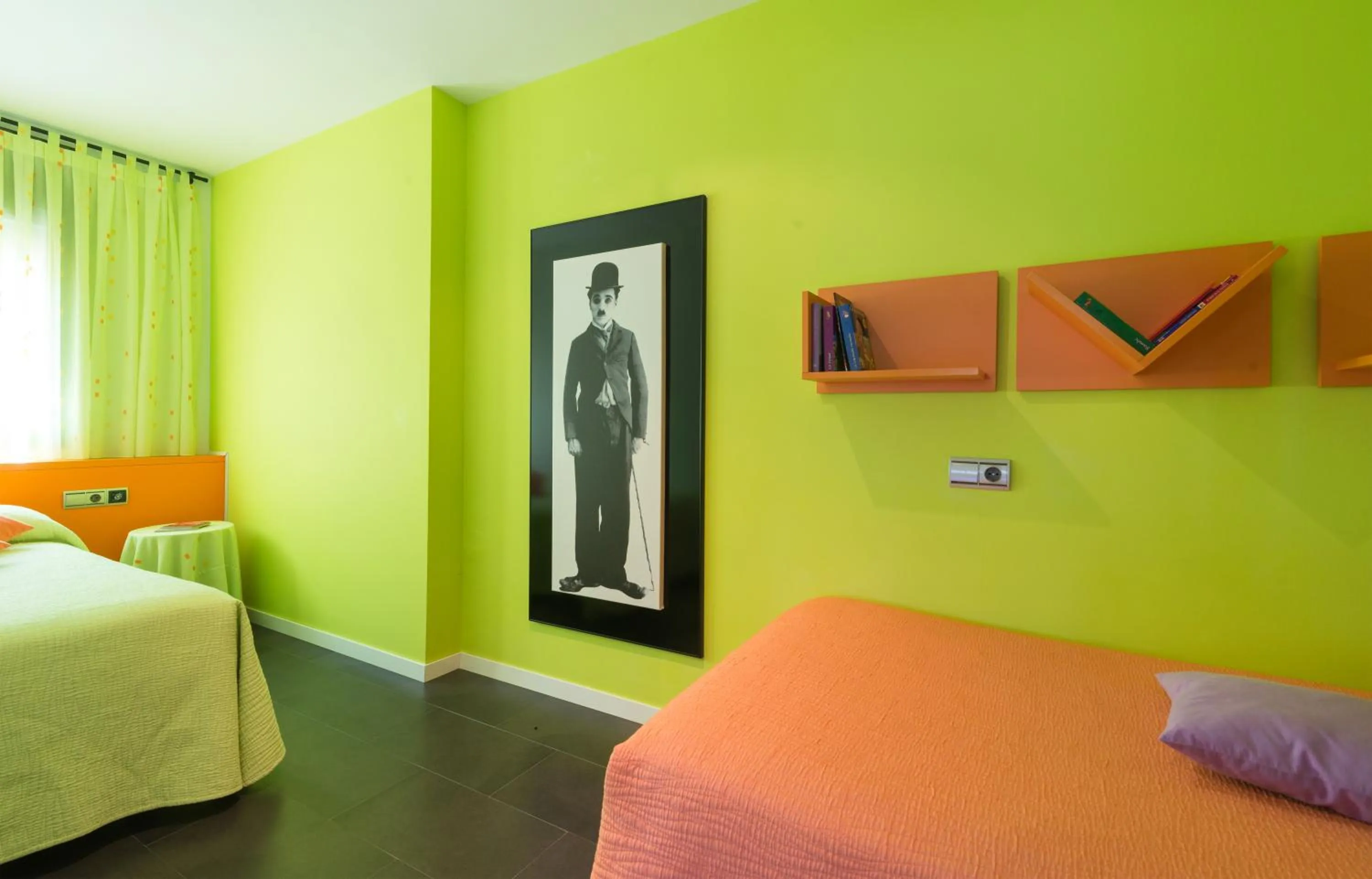 Bed in Hotel Restaurant Cal Petit