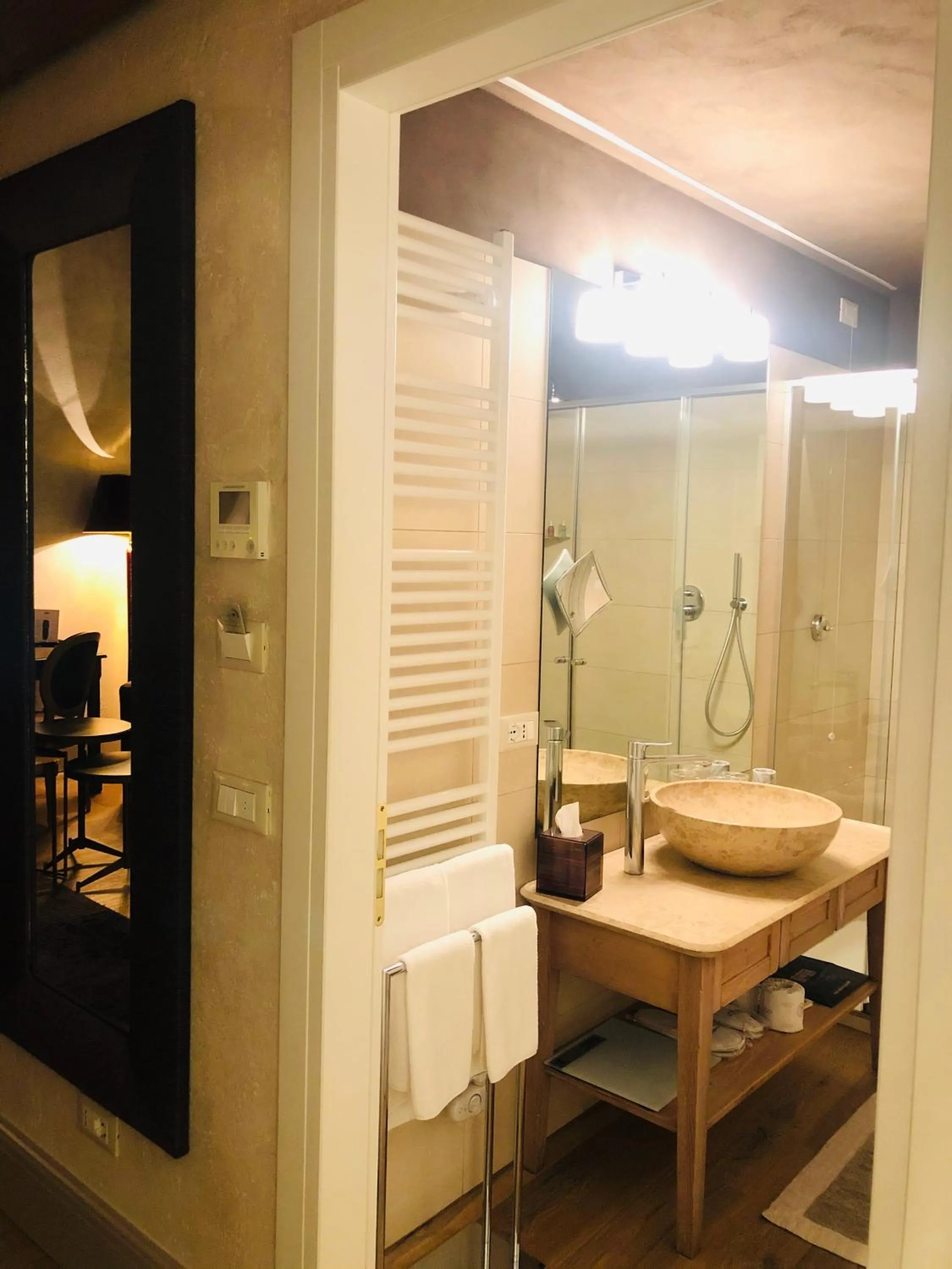 Bathroom in La Barchessa di Villa Pisani