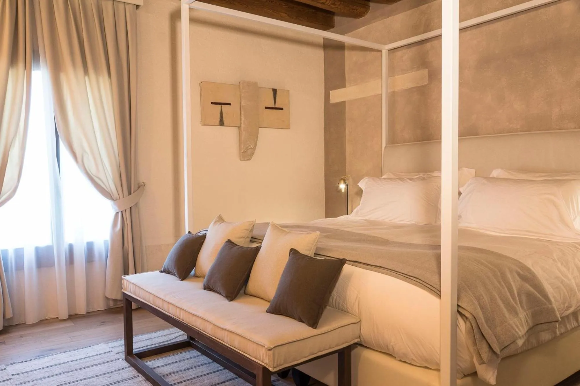 Bed in La Barchessa di Villa Pisani