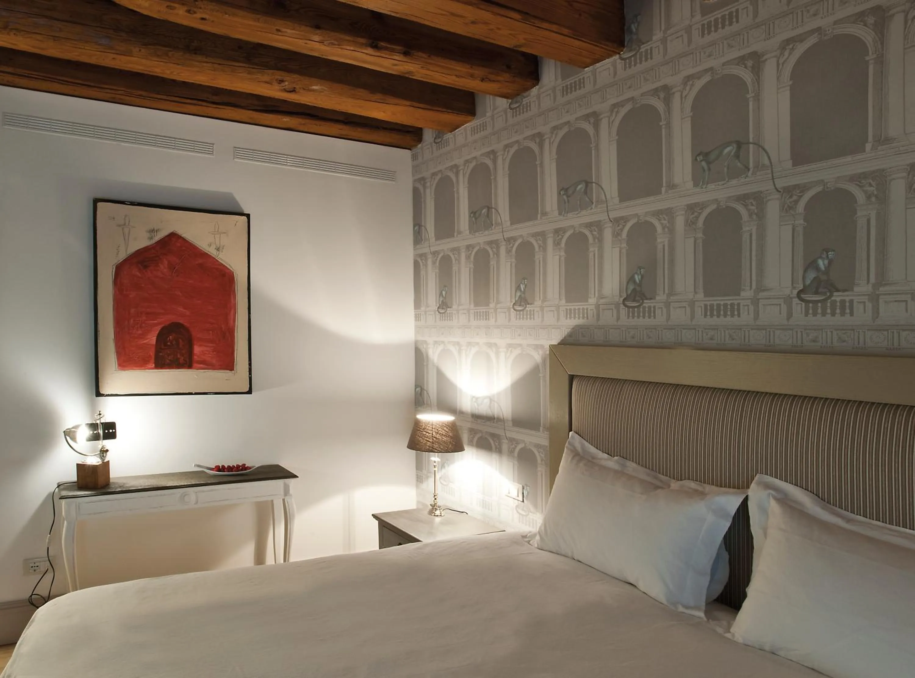 Bed in La Barchessa di Villa Pisani