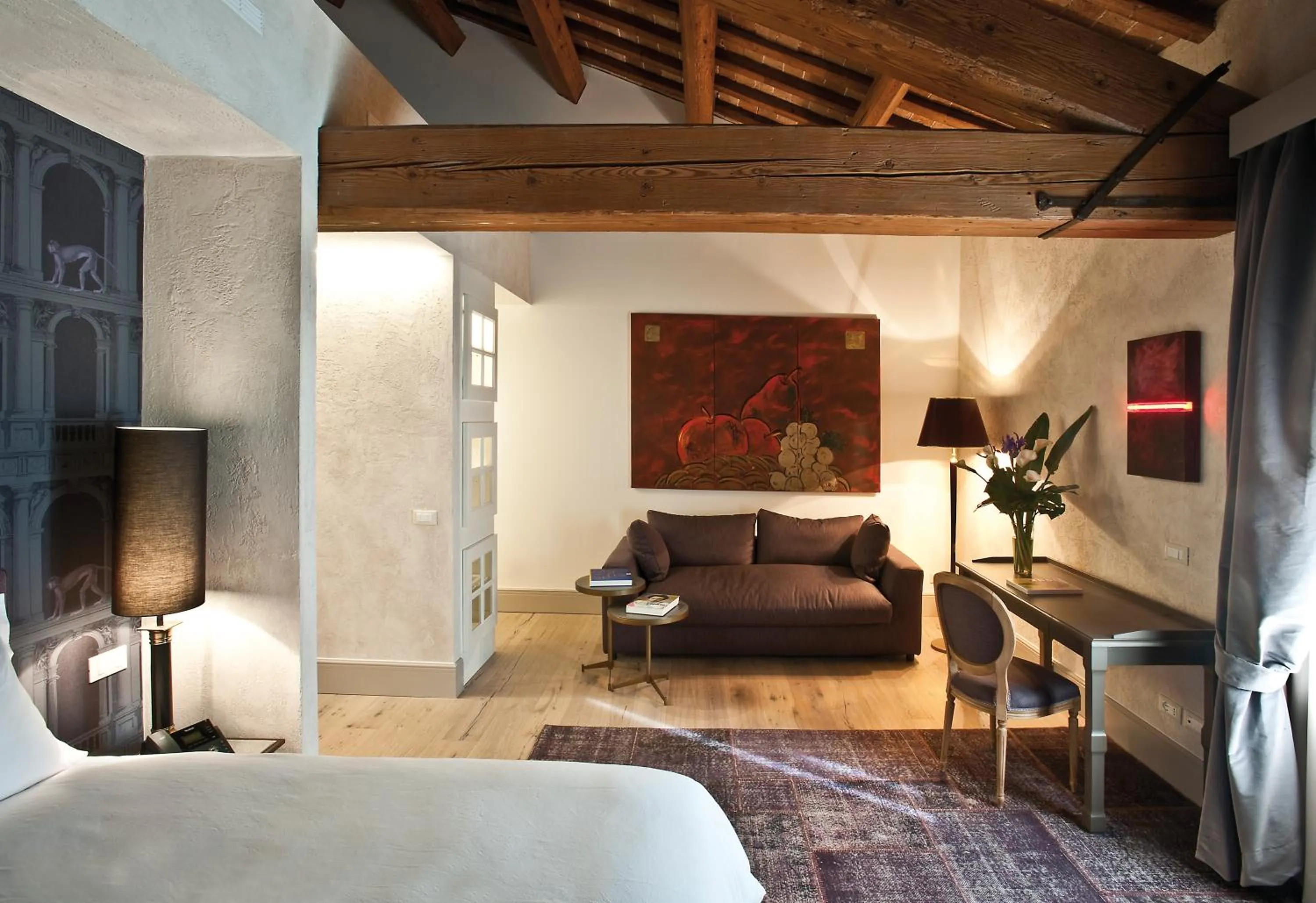 Bed in La Barchessa di Villa Pisani