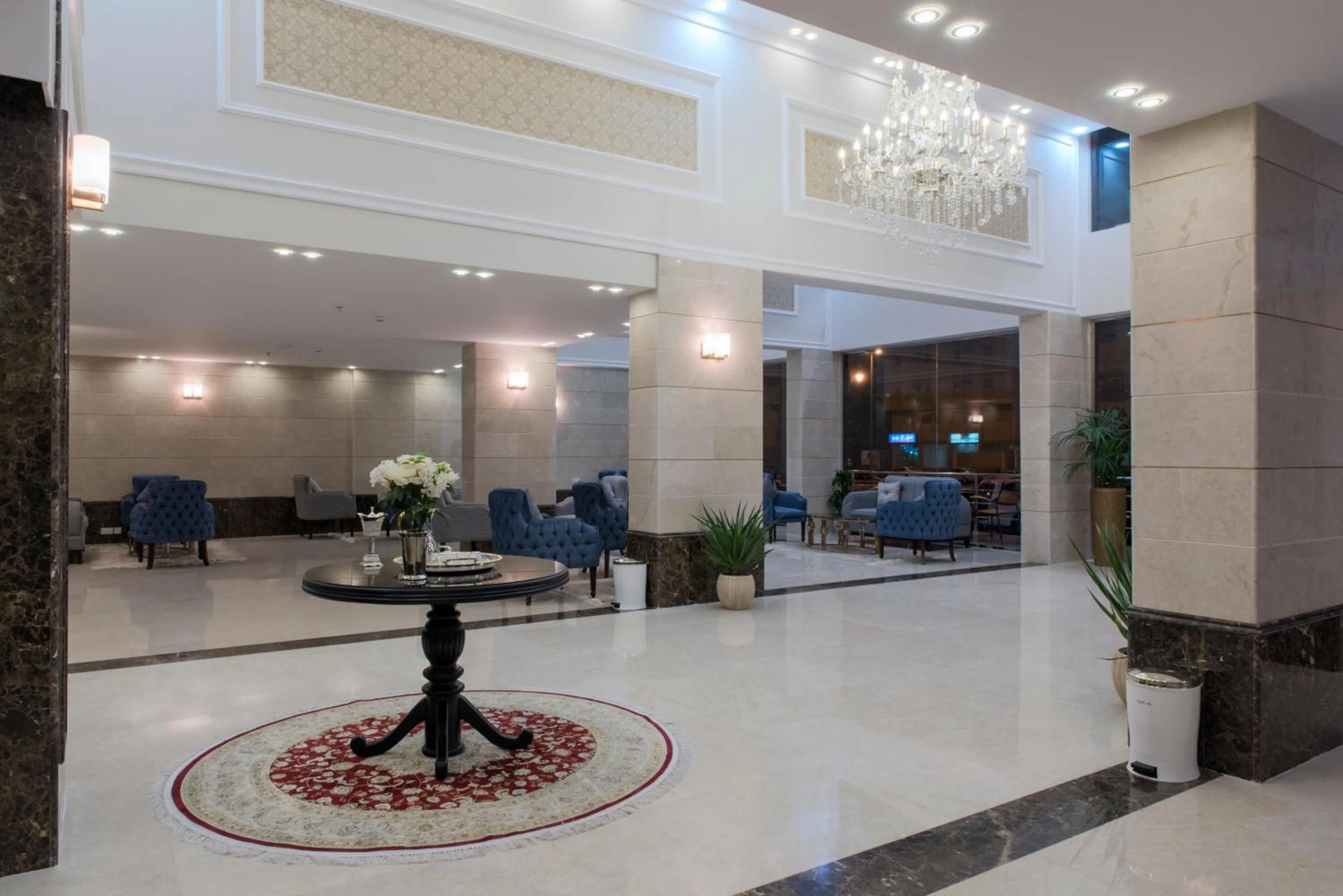 Lobby or reception in Remaz Suites Hotel