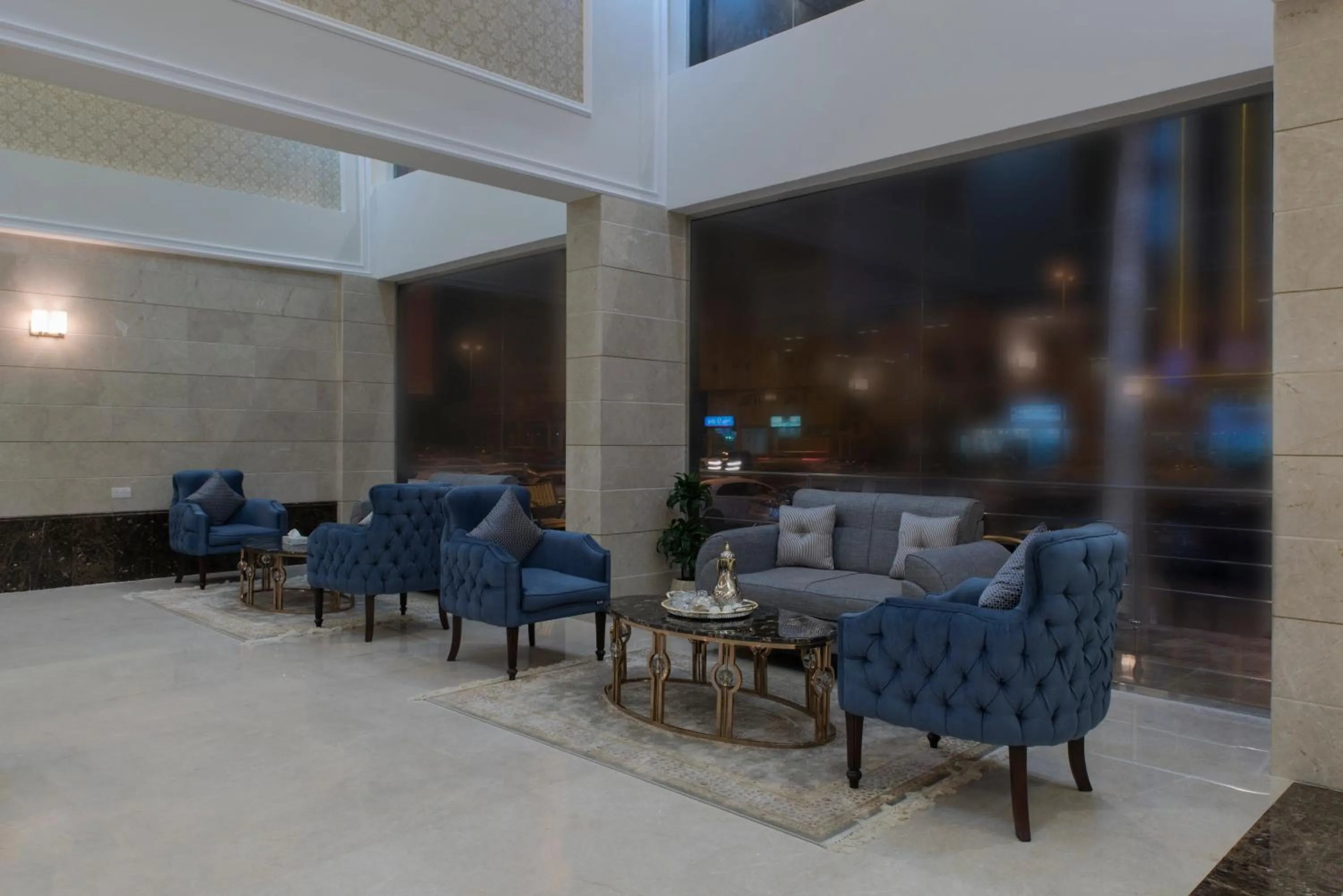 Lobby or reception in Remaz Suites Hotel