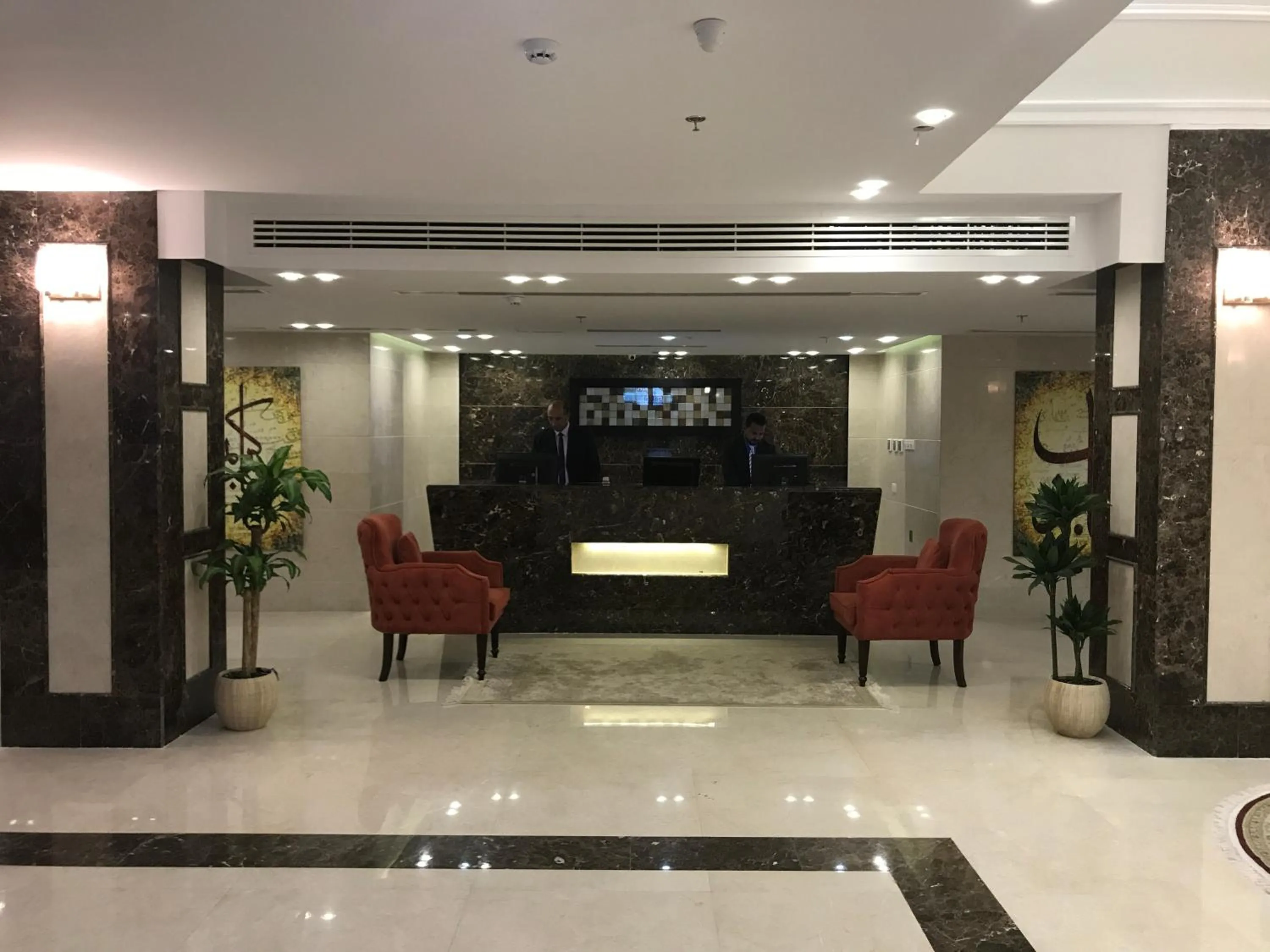 Lobby or reception in Remaz Suites Hotel