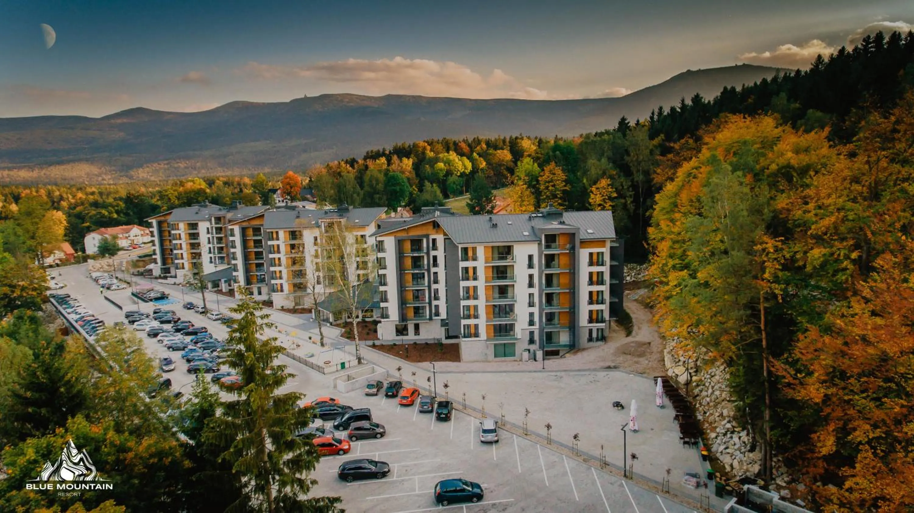 Bird's eye view in Blue Mountain Resort