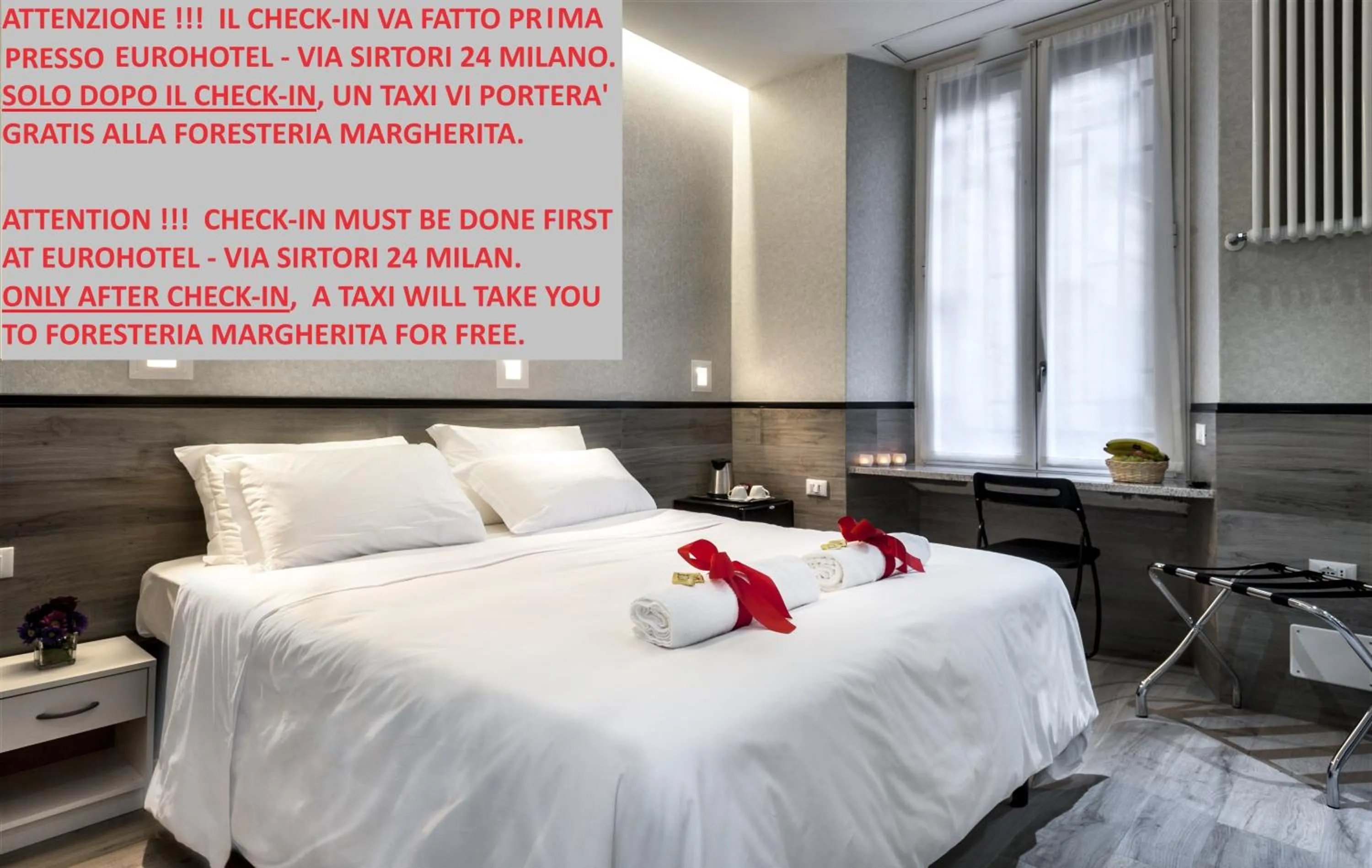 Bed in Guesthouse Foresteria Margherita Milano