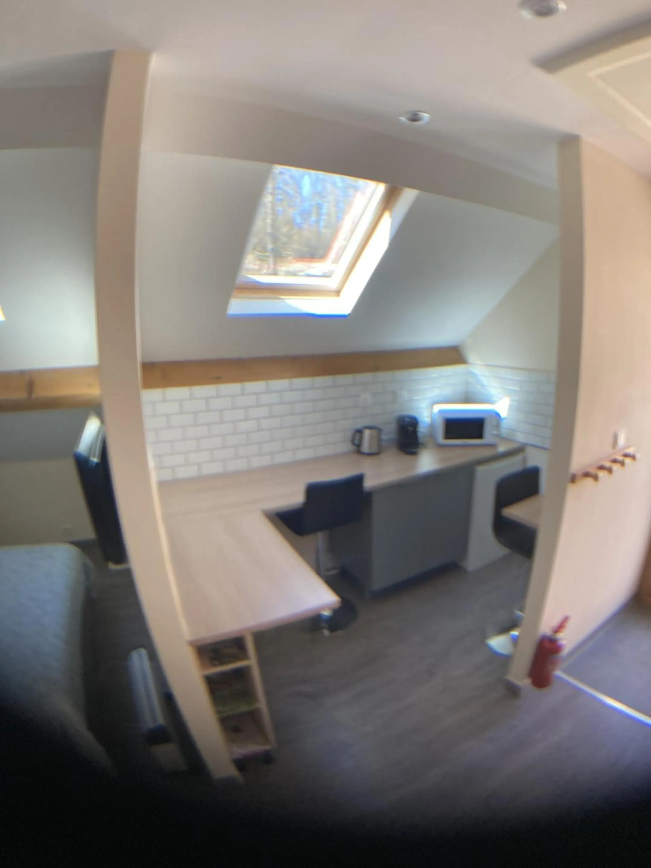 Kitchen or kitchenette in Beauval Chambre