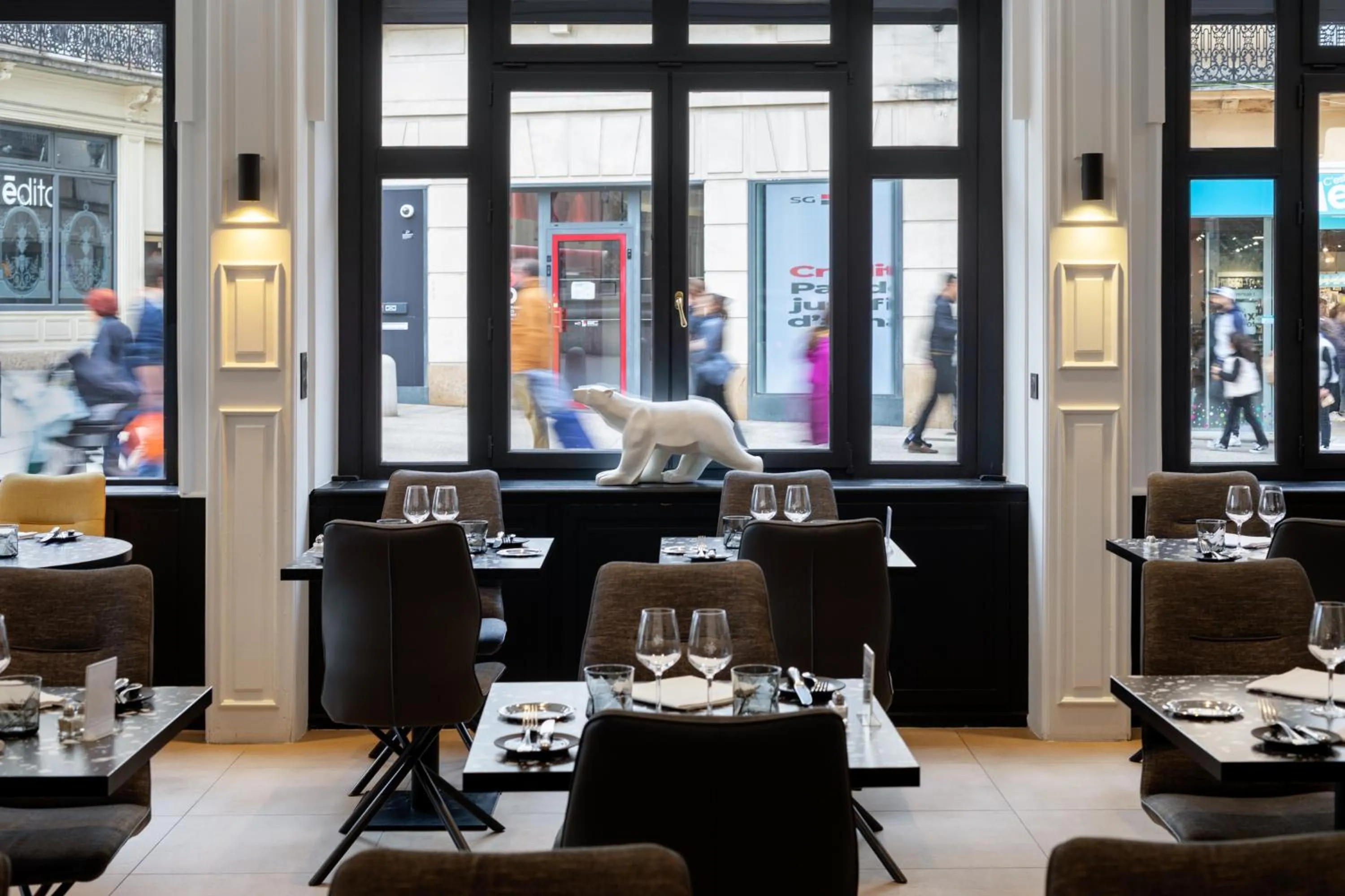 Restaurant/places to eat in Logis Hotel Darcy Dijon Centre