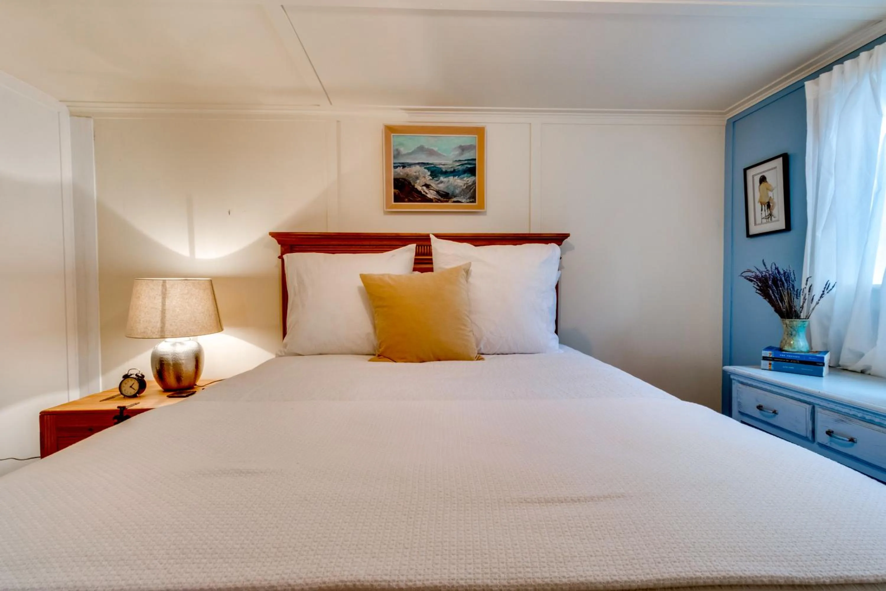 Bed in Garden by the Sea