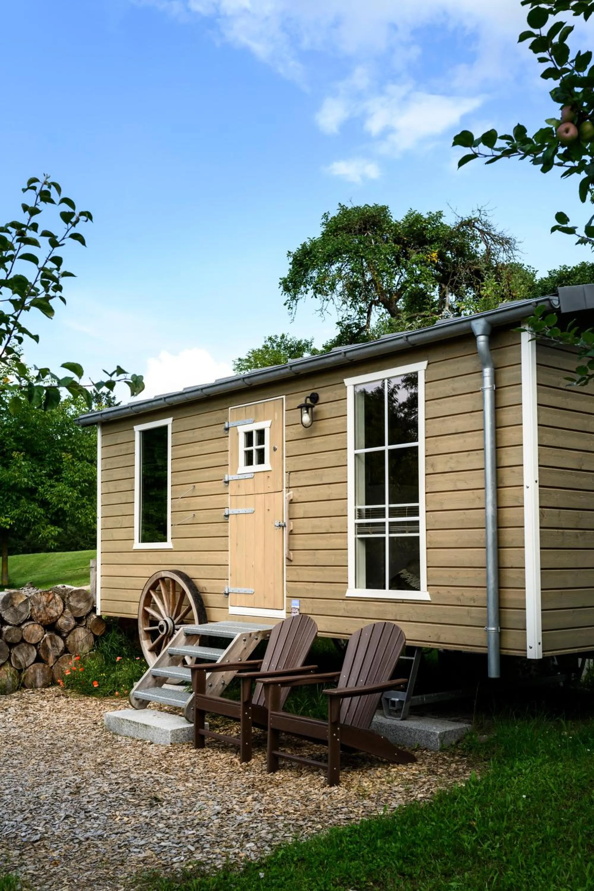 Sauna in Schloss Kaarz mit Park