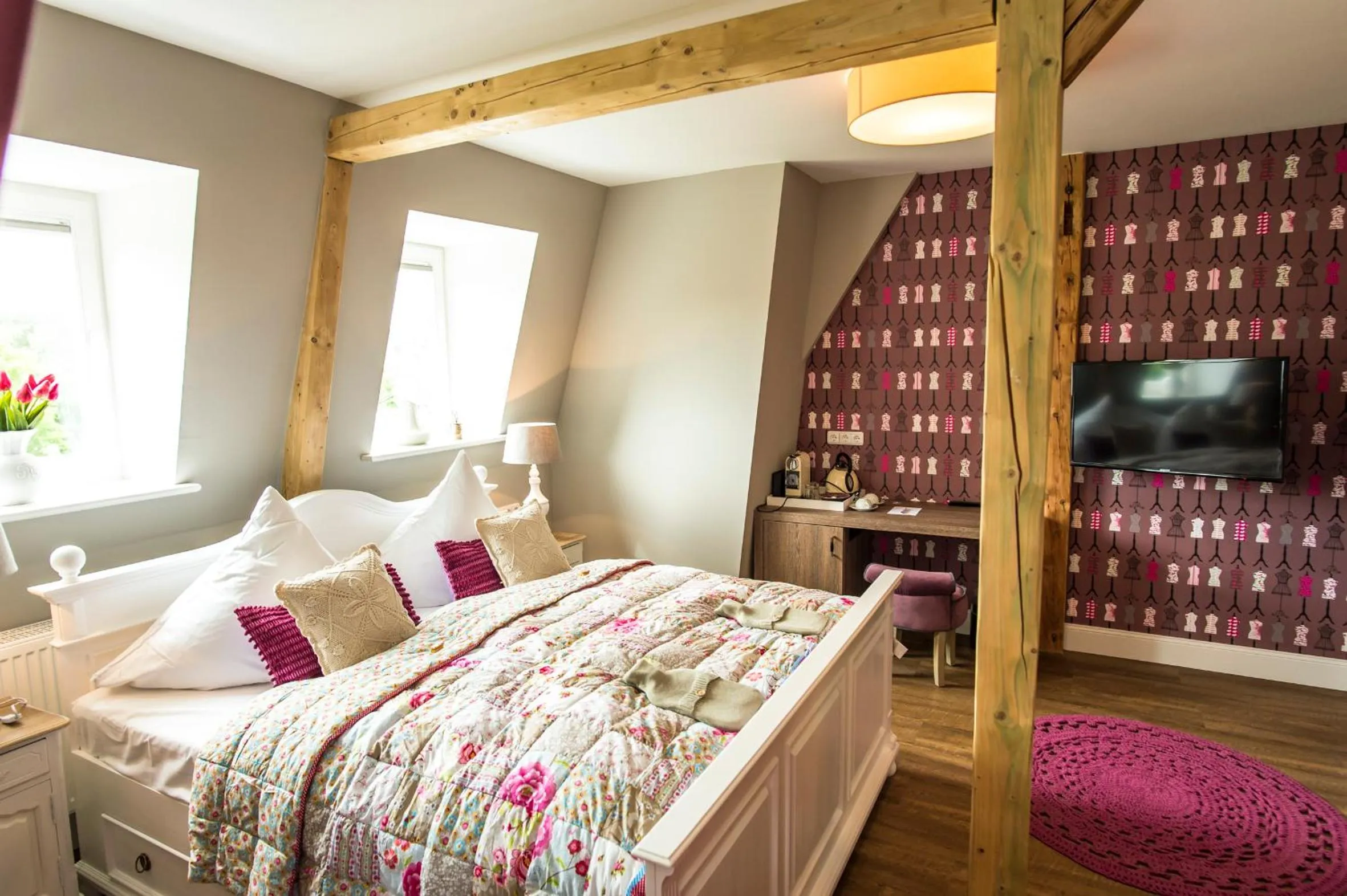 Bed in Schloss Kaarz mit Park