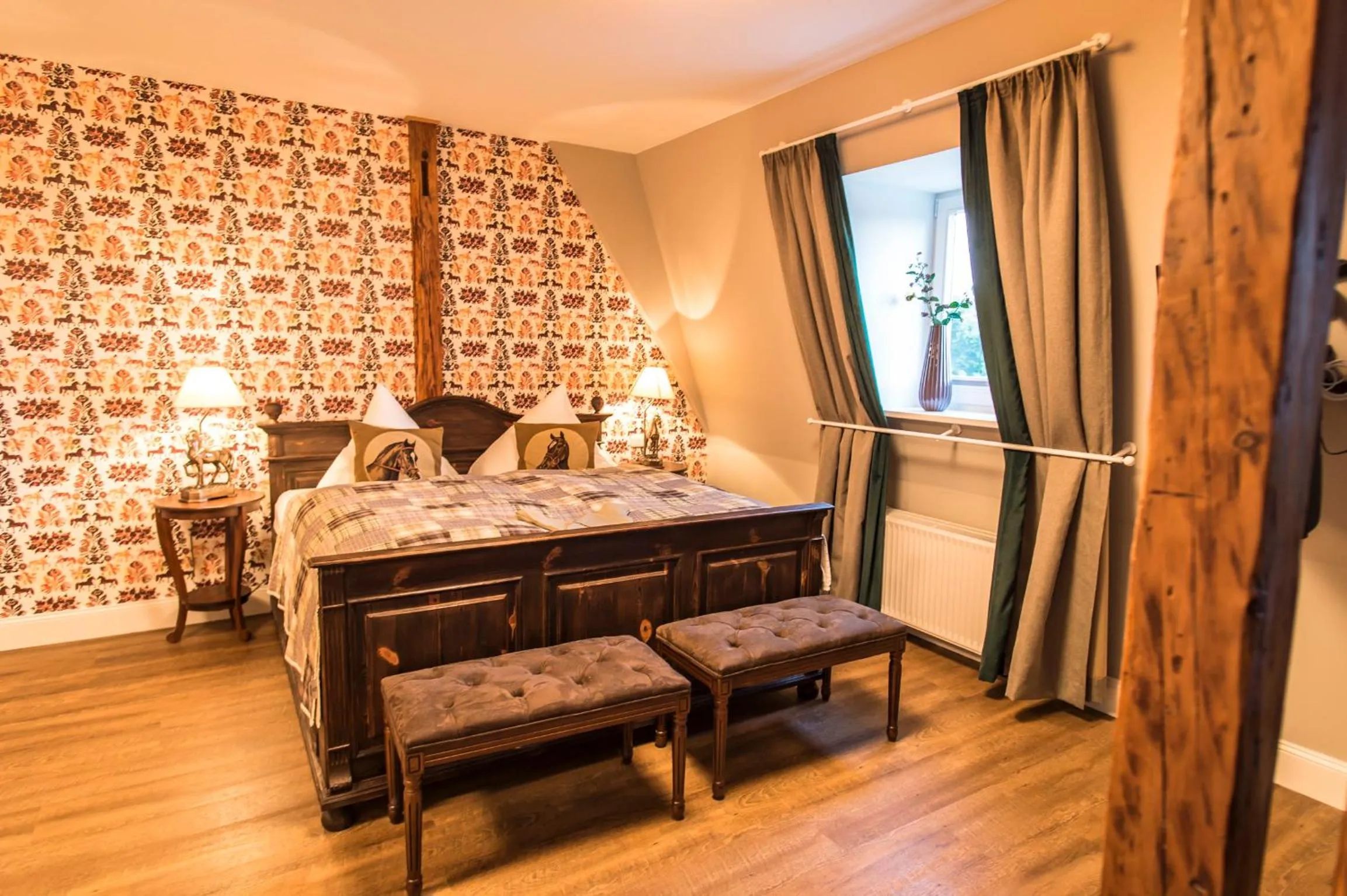 Bed in Schloss Kaarz mit Park