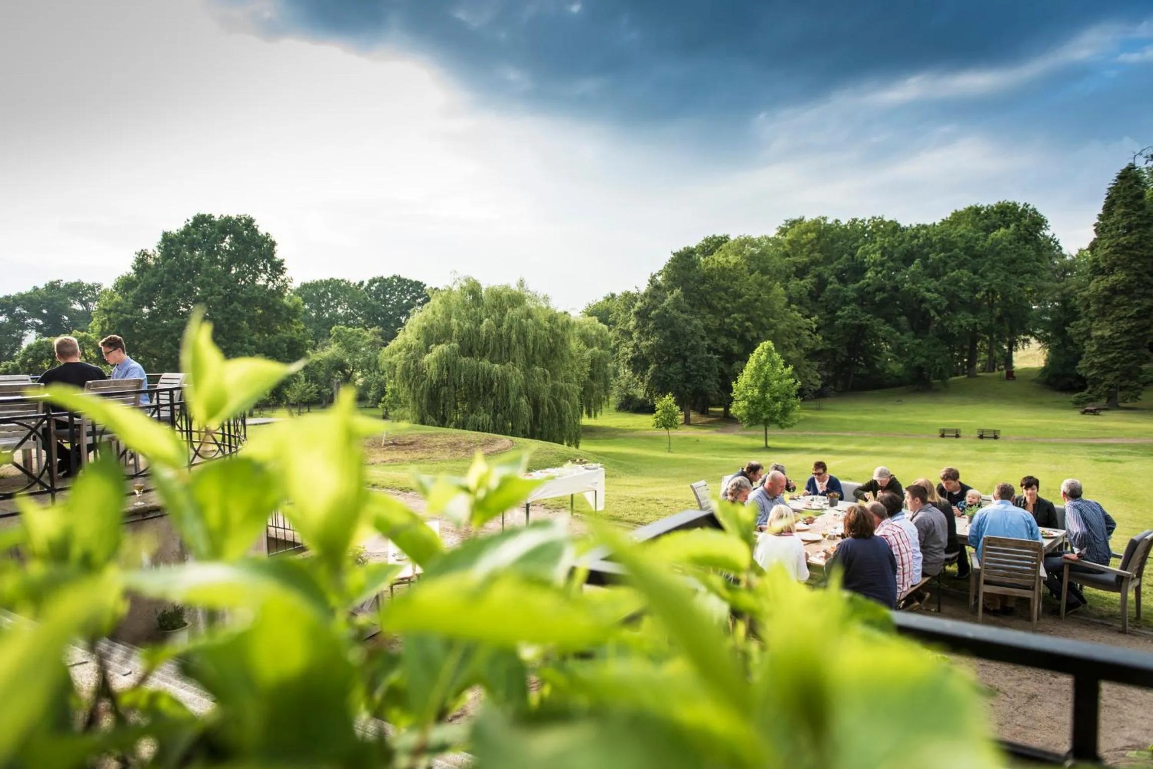 Garden in Schloss Kaarz mit Park