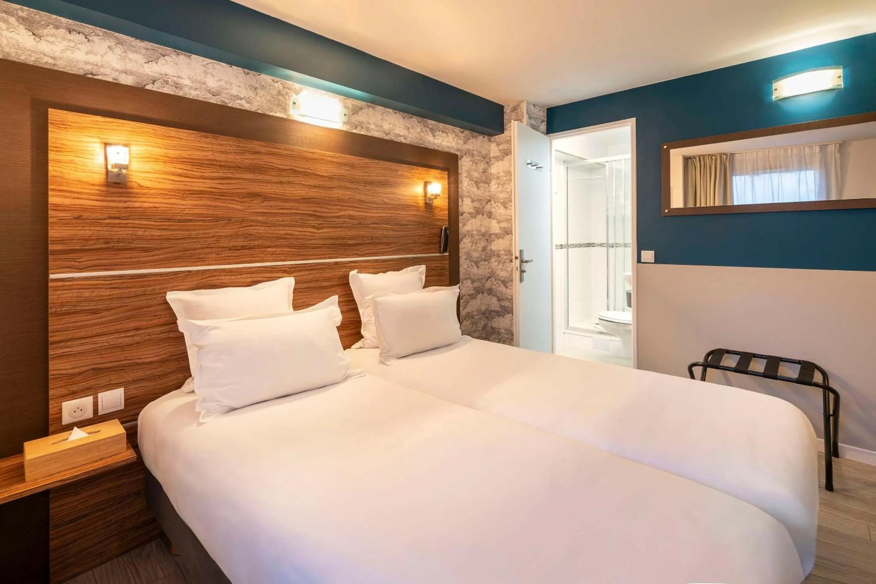 Bedroom, Bed in Hotel Apolonia Paris Mouffetard, Sure Hotel Collection by Best Western