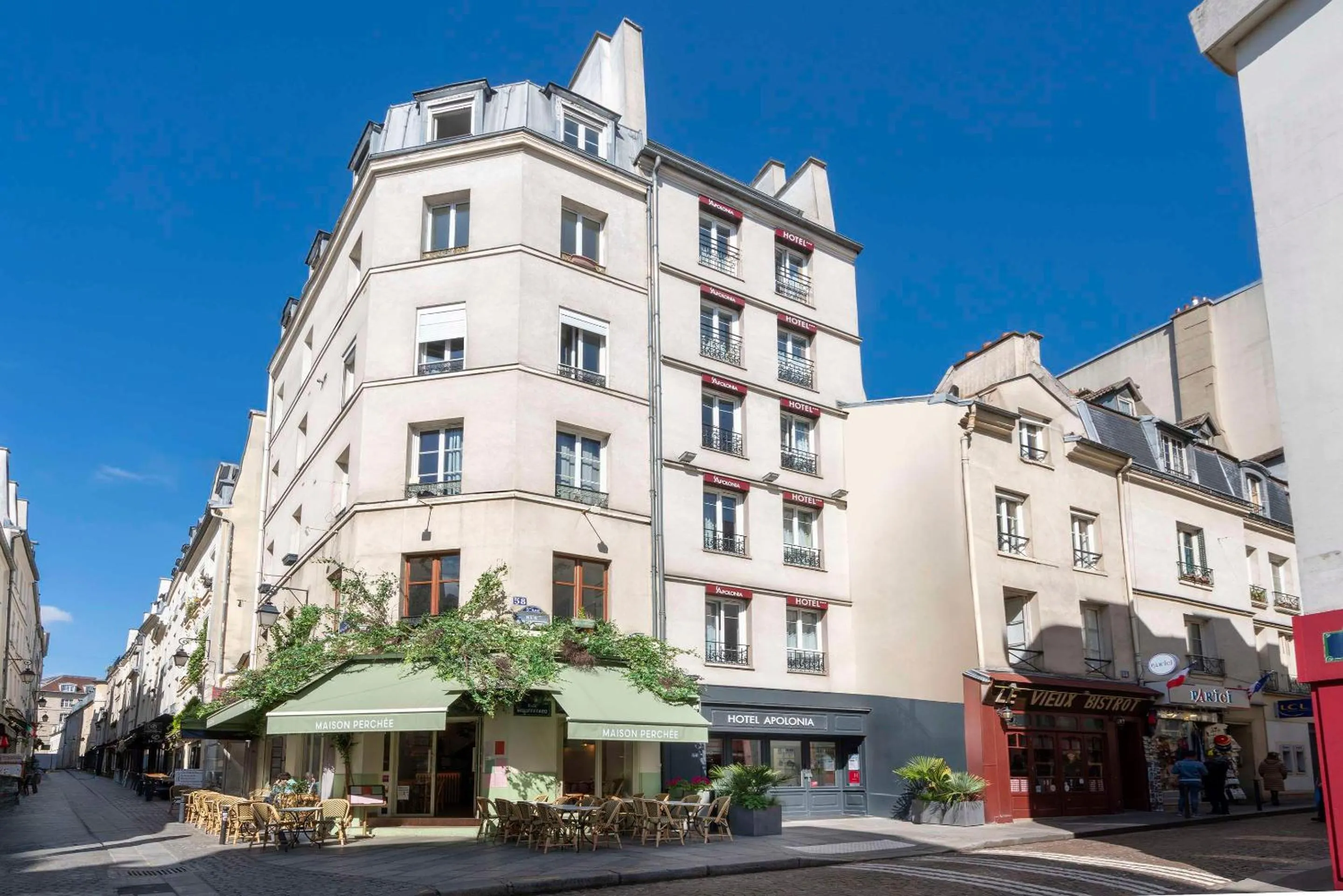 Property building in Hotel Apolonia Paris Mouffetard, Sure Hotel Collection by Best Western