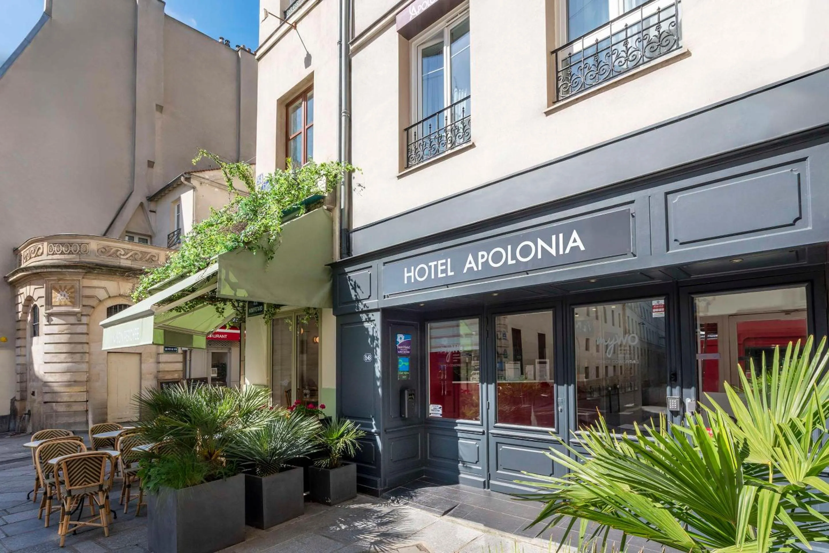 Property building in Hotel Apolonia Paris Mouffetard, Sure Hotel Collection by Best Western