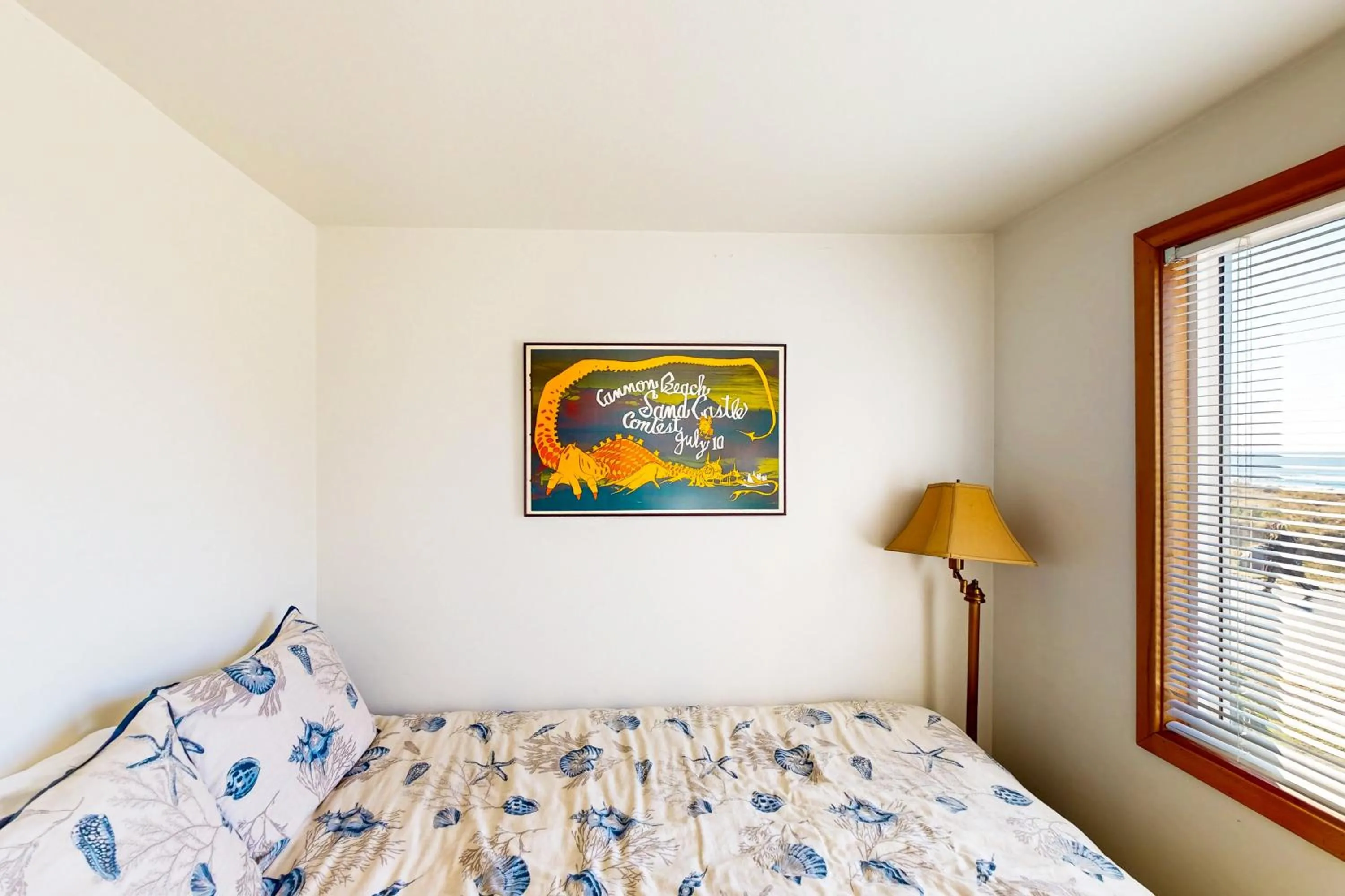 Bed in Chapman Cottage