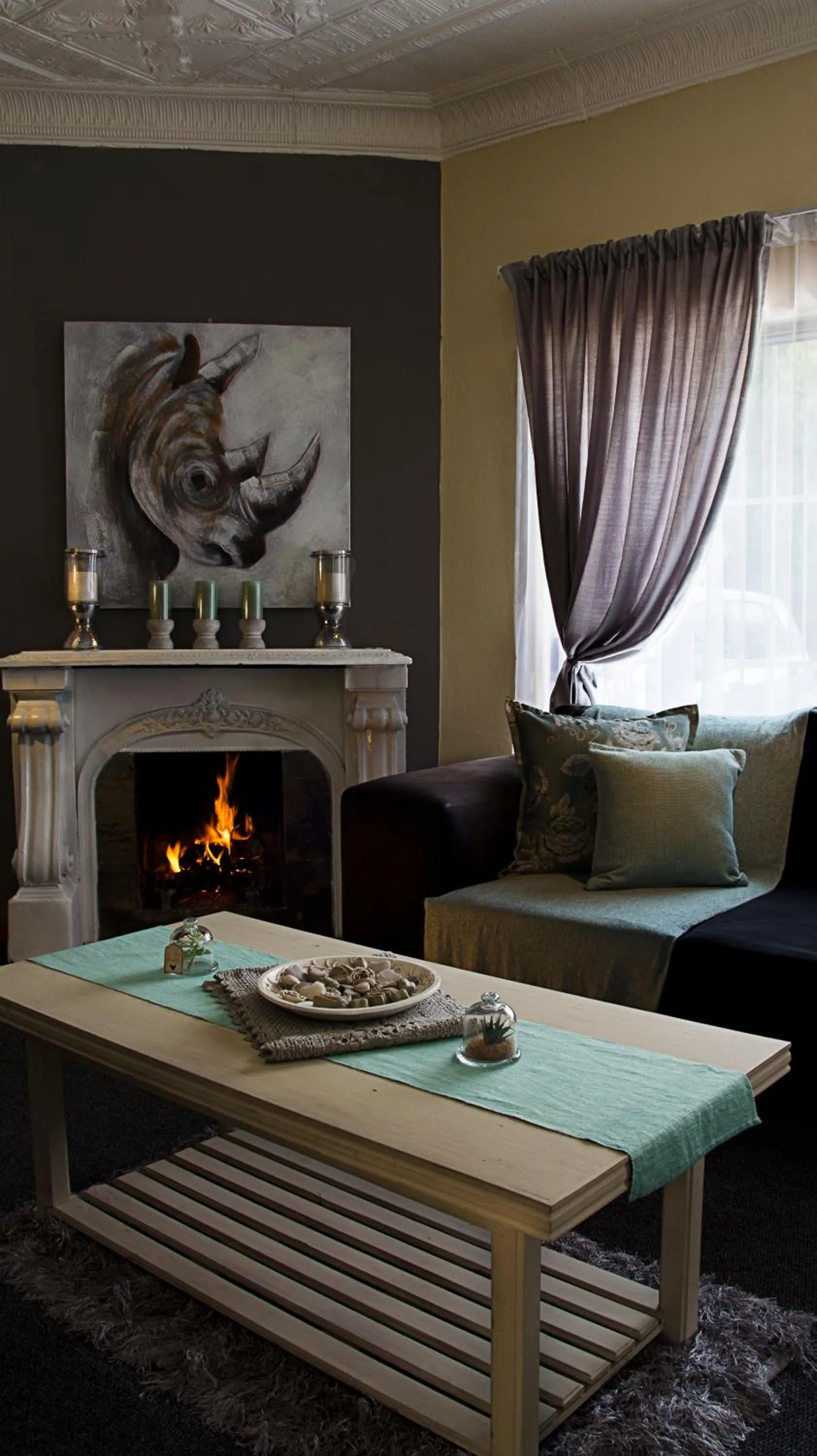 Communal lounge/ TV room in Lallapanzi Country Stay