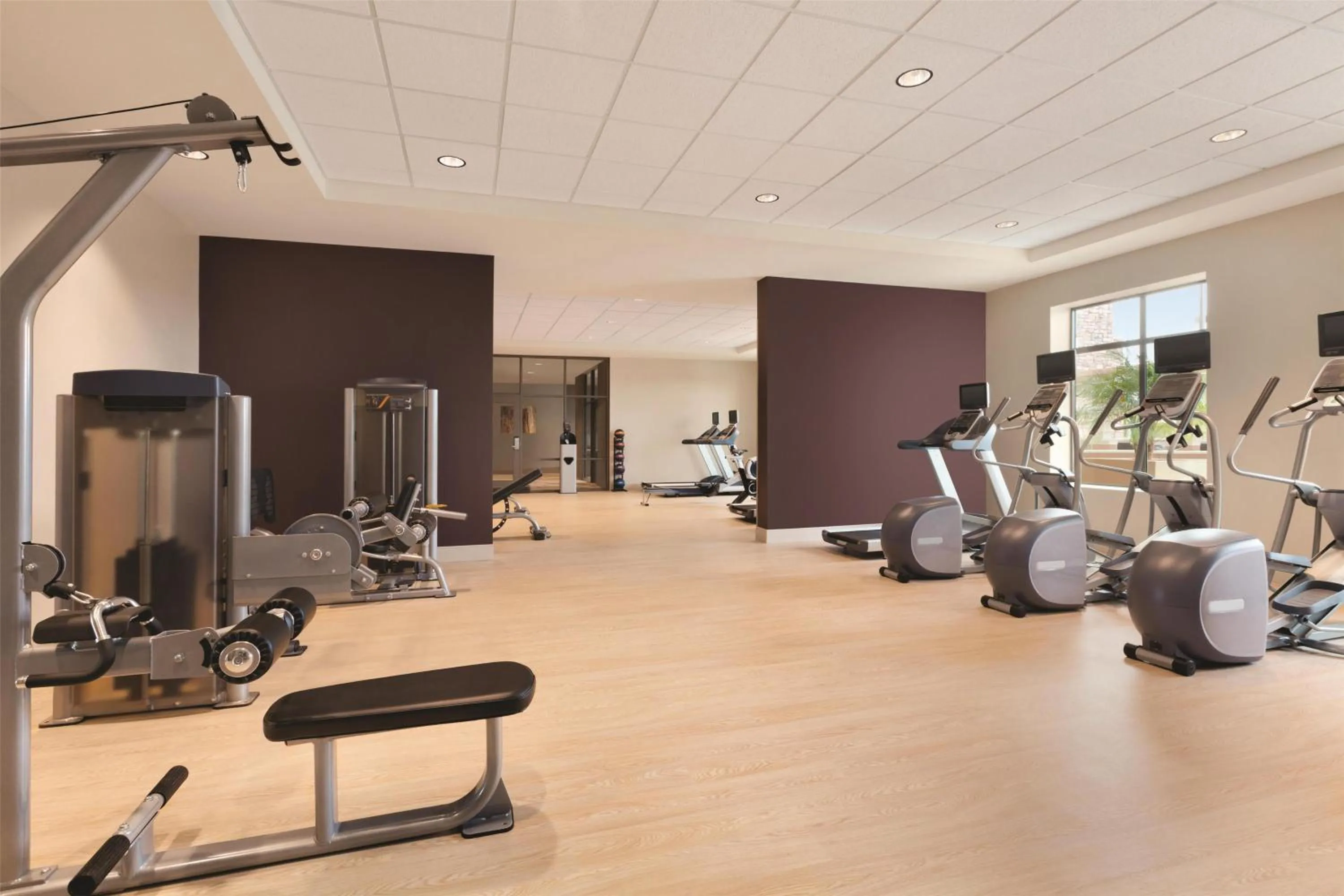 Fitness centre/facilities in Hilton Garden Inn Phoenix-Tempe University Research Park, Az
