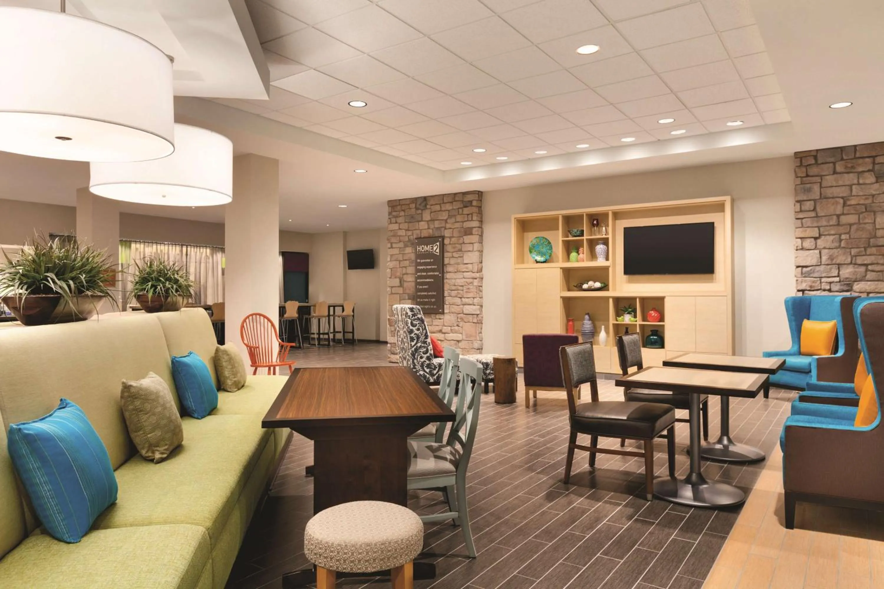 Lobby or reception in Home2 Suites By Hilton Phoenix-Tempe University Research Park