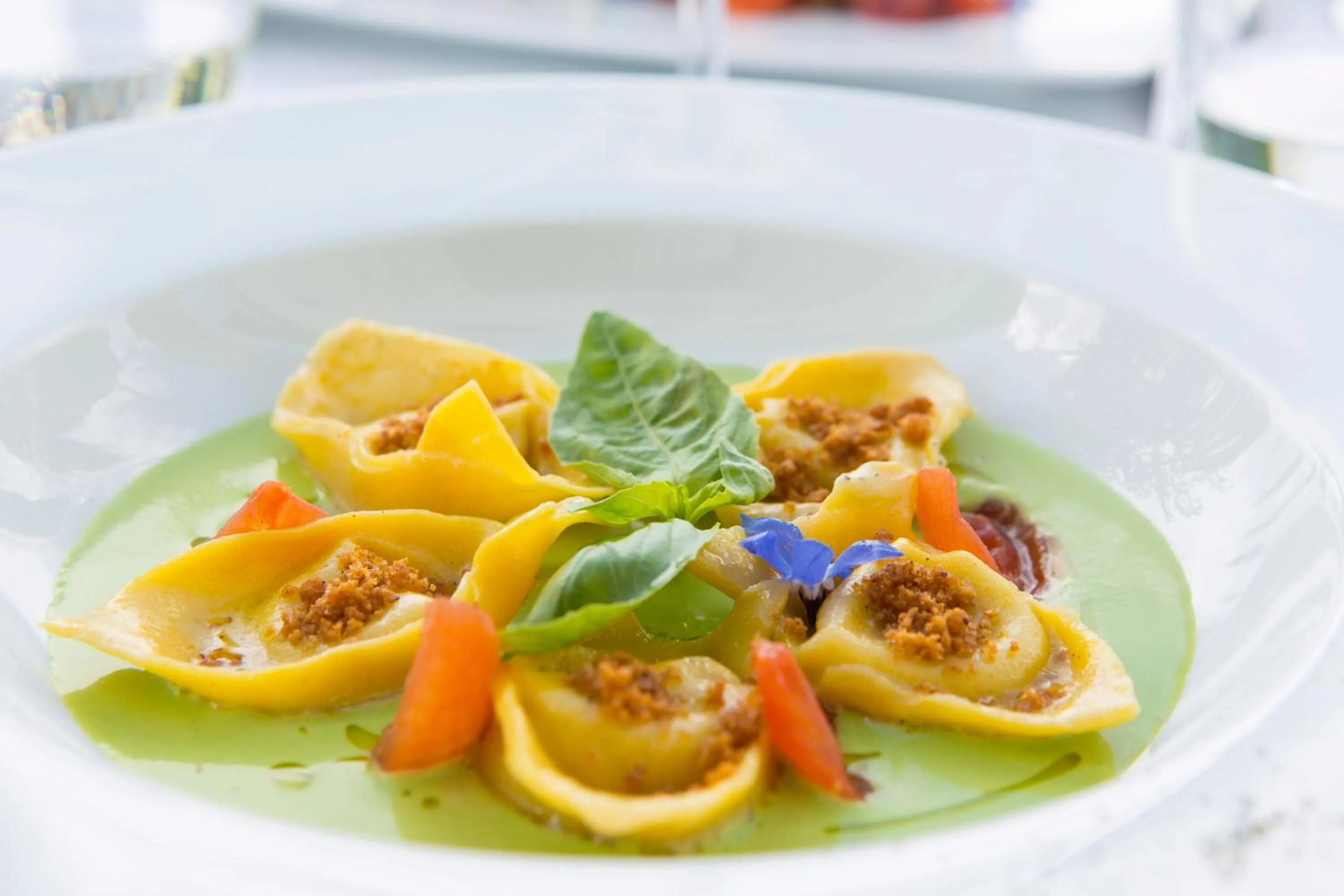 Food close-up in Villa Le Calvane