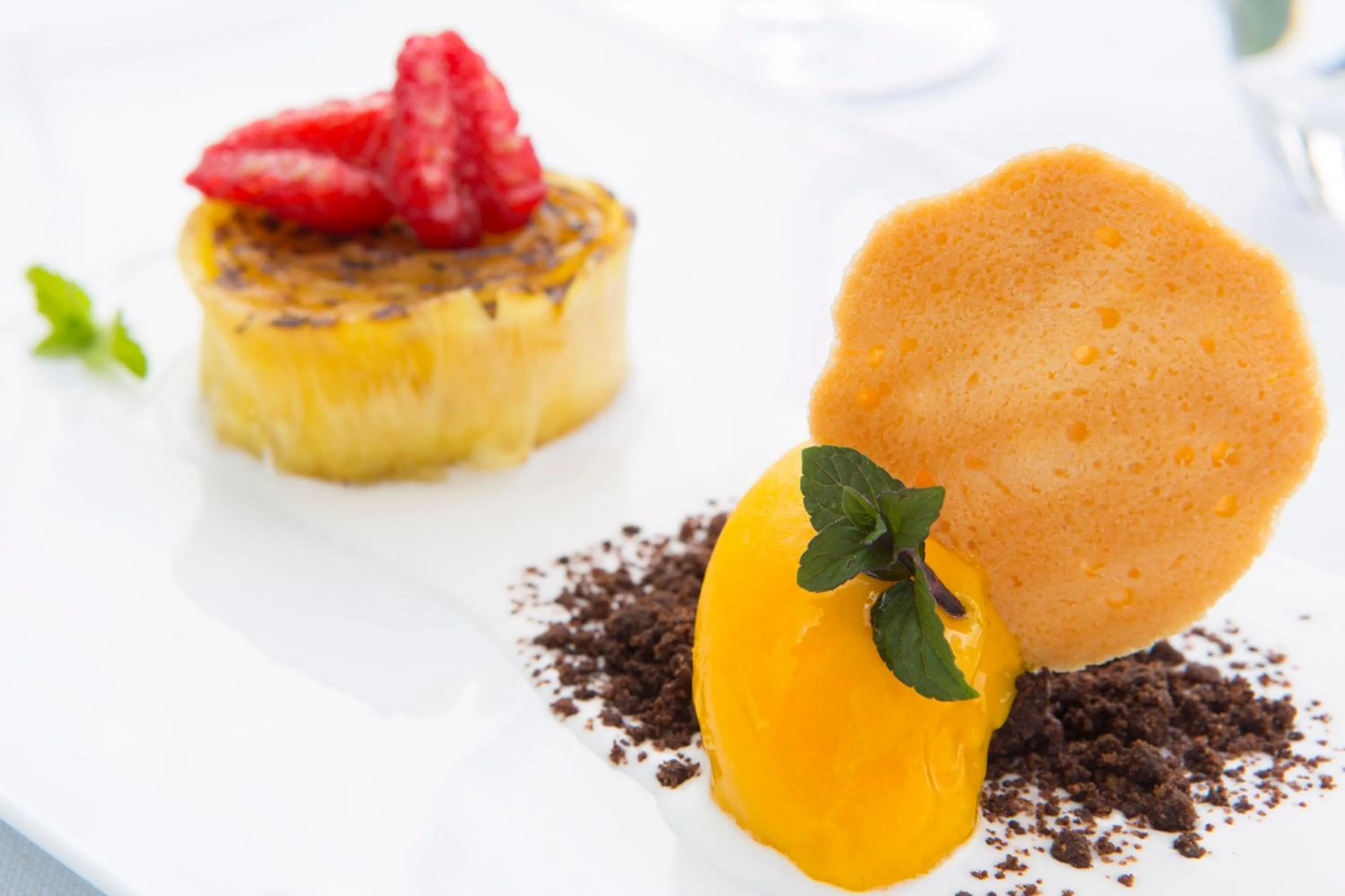 Food close-up in Villa Le Calvane