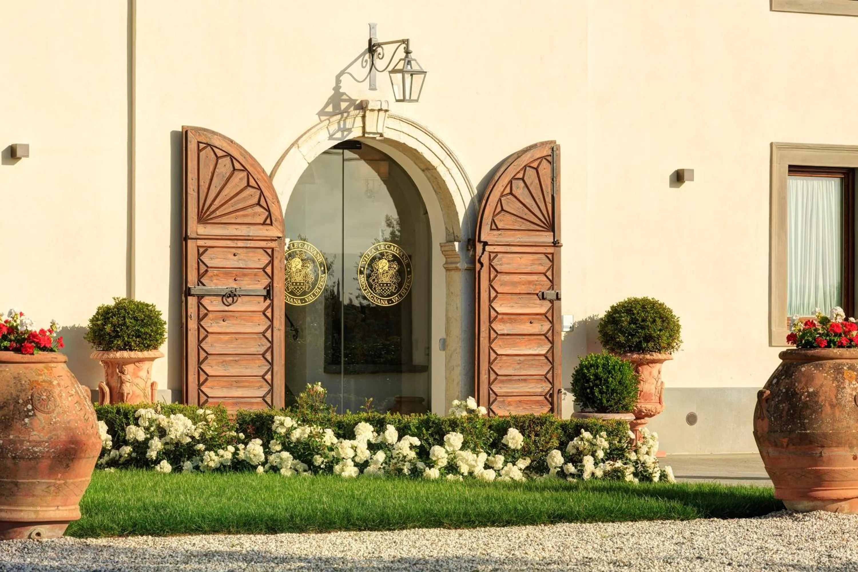 Facade/entrance in Villa Le Calvane