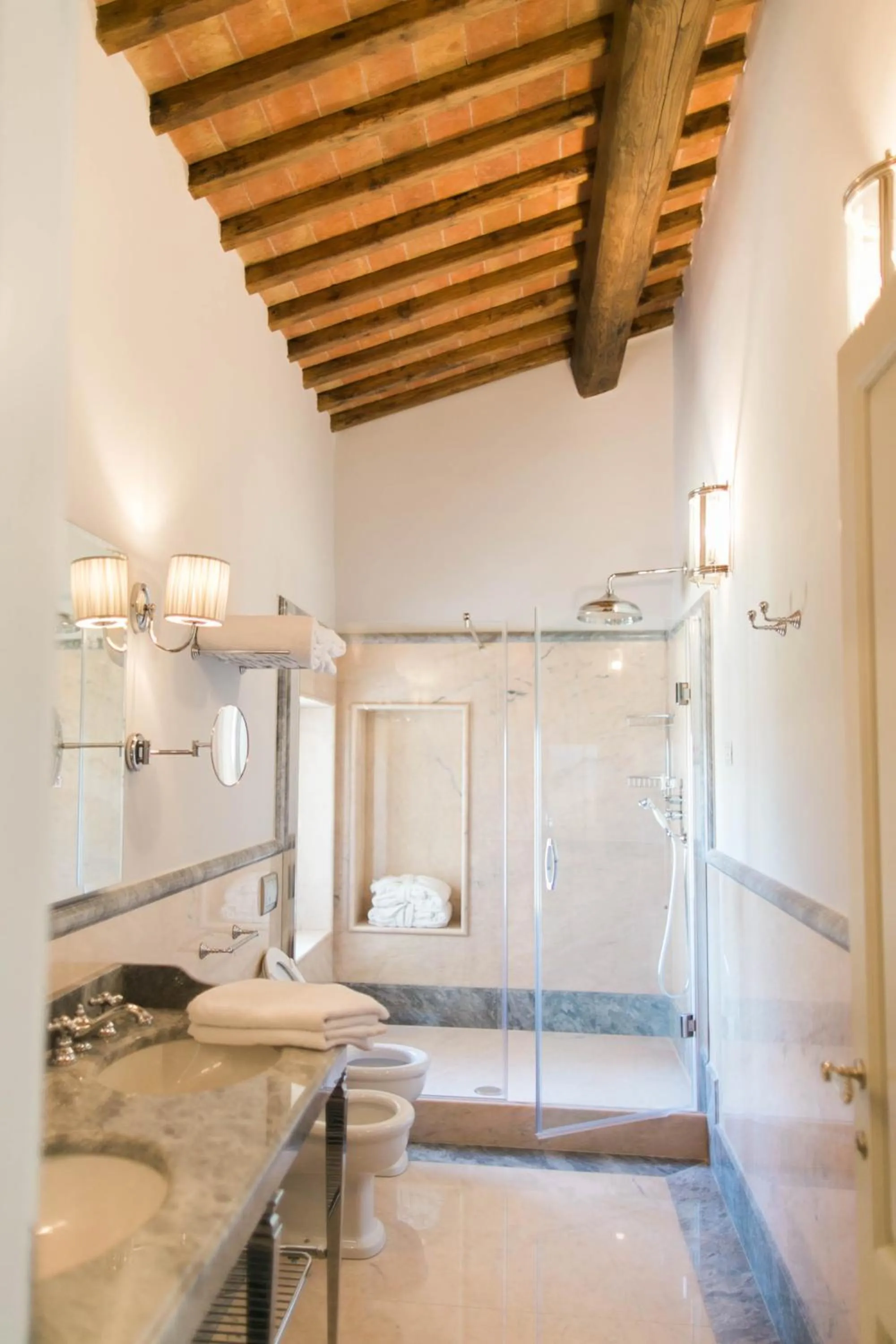 Shower in Villa Le Calvane