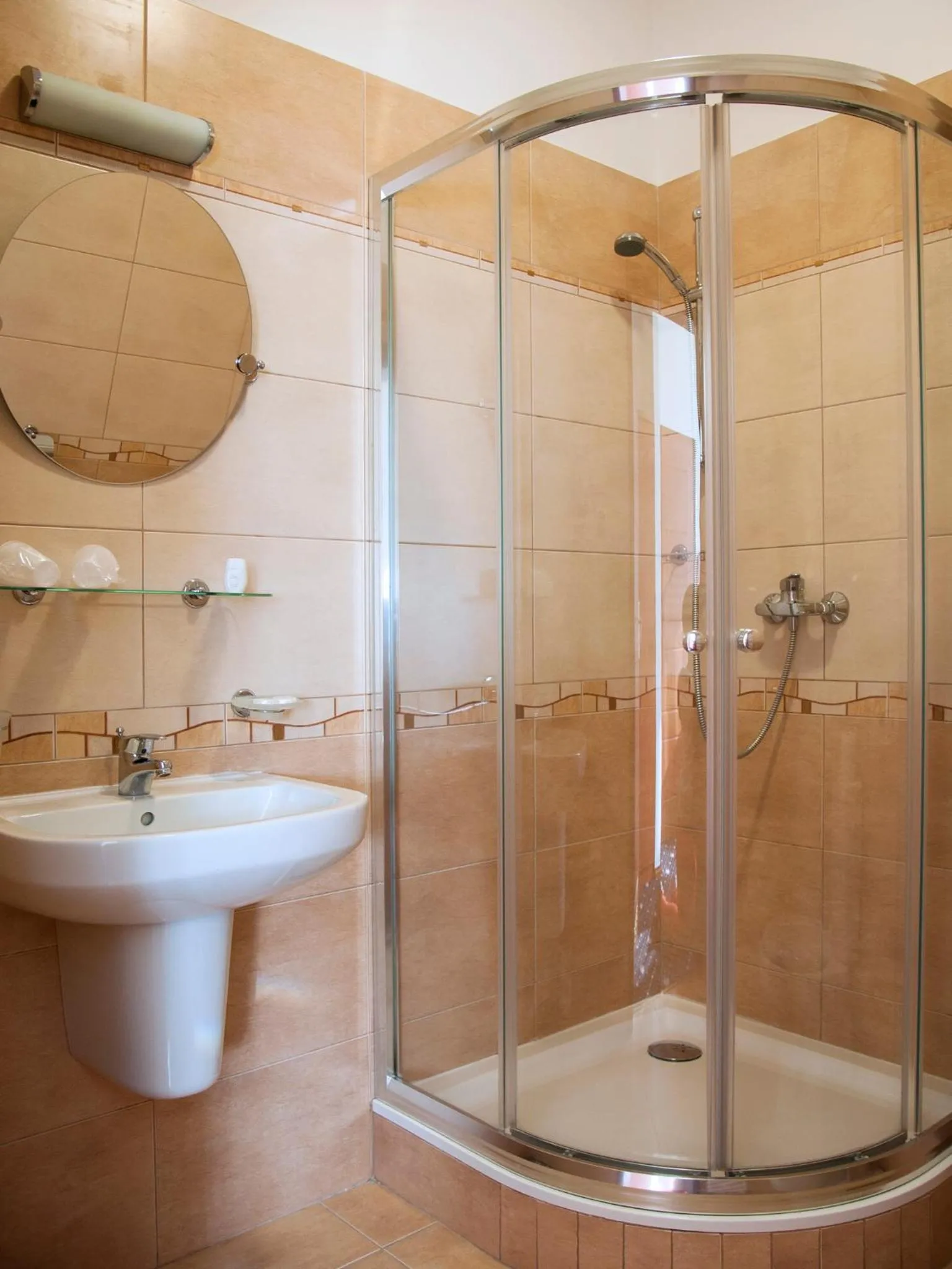 Bathroom in Hotel Restauracja Autos