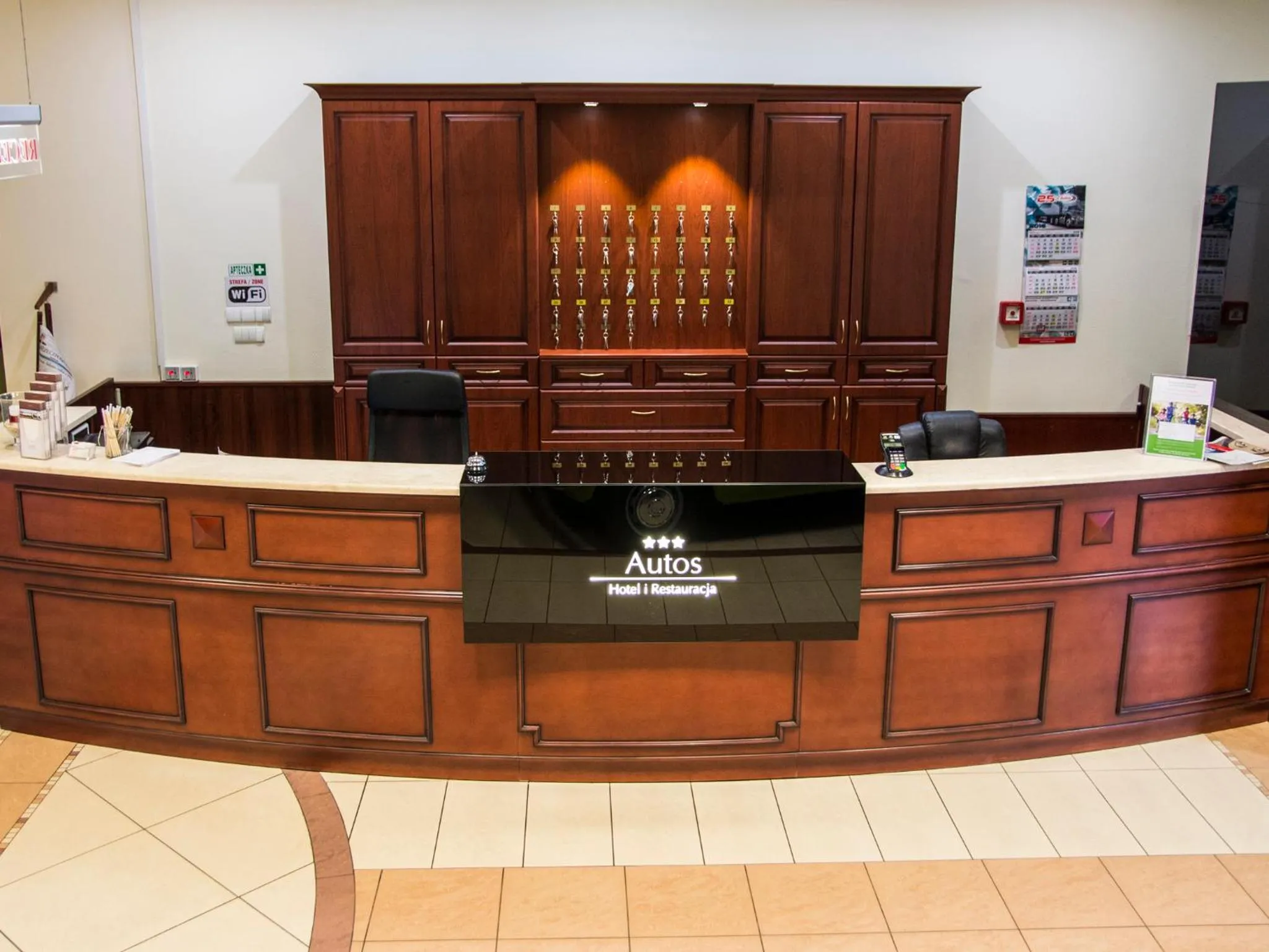 Lobby or reception in Hotel Restauracja Autos