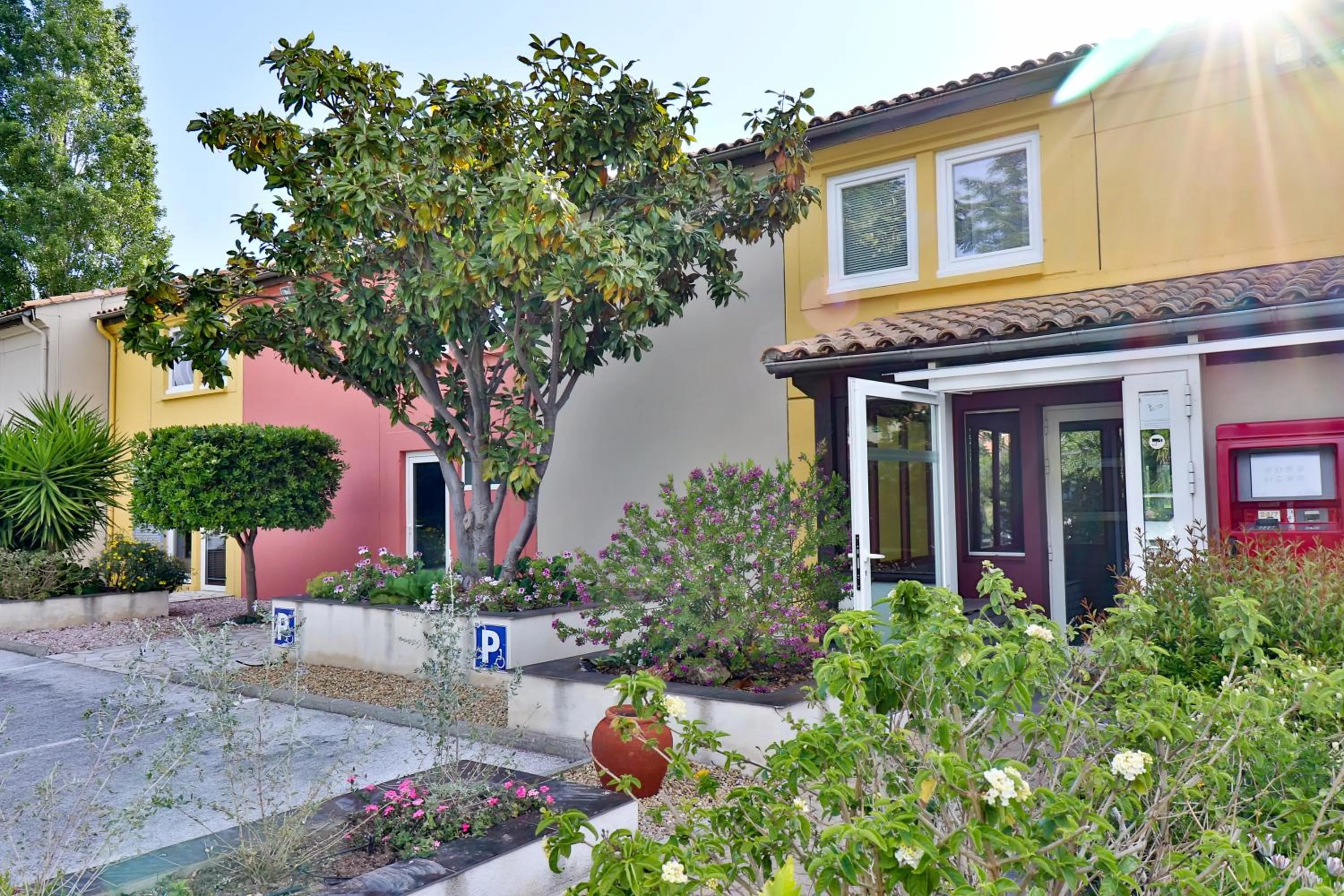 Facade/entrance in Hotel Le Coudon