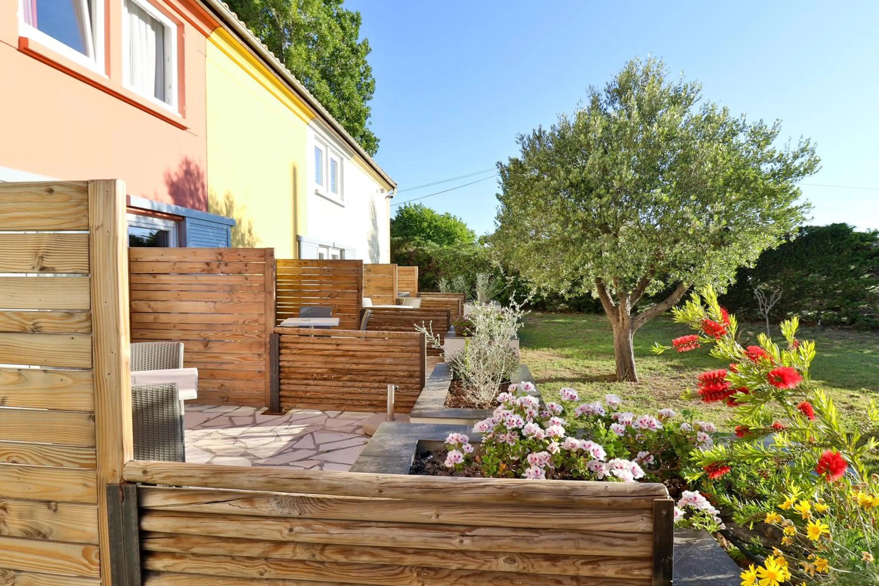 Garden in Hotel Le Coudon