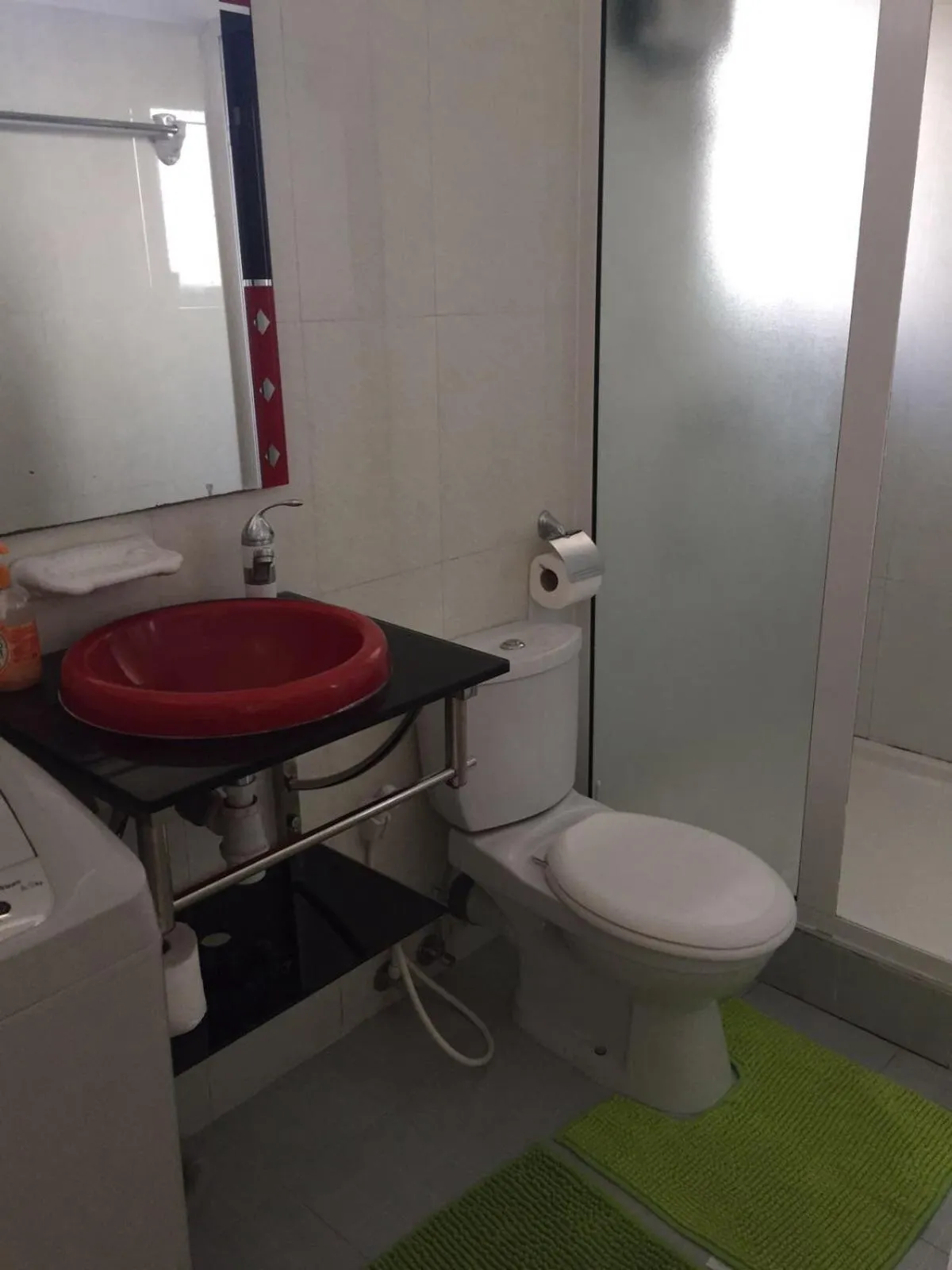 Shower in Green Discovery B&B Tamarind Falls 7 Cascades