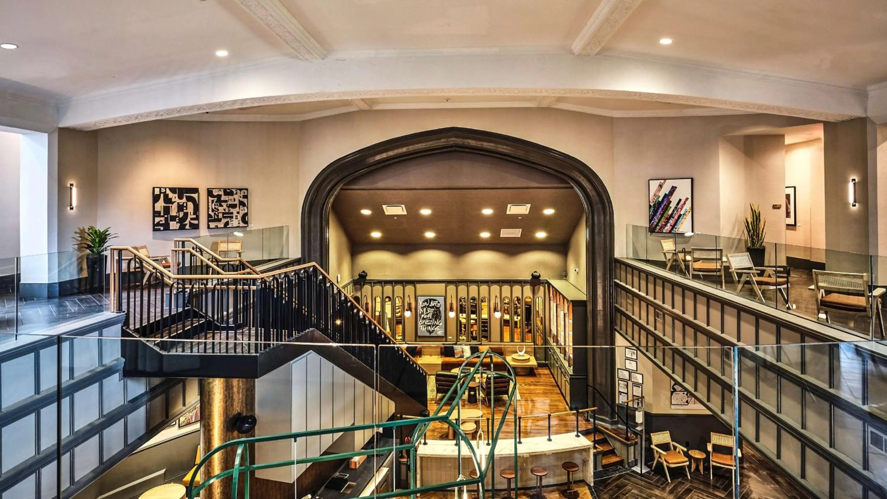 Lobby or reception in Joinery Hotel Pittsburgh, Curio Collection by Hilton